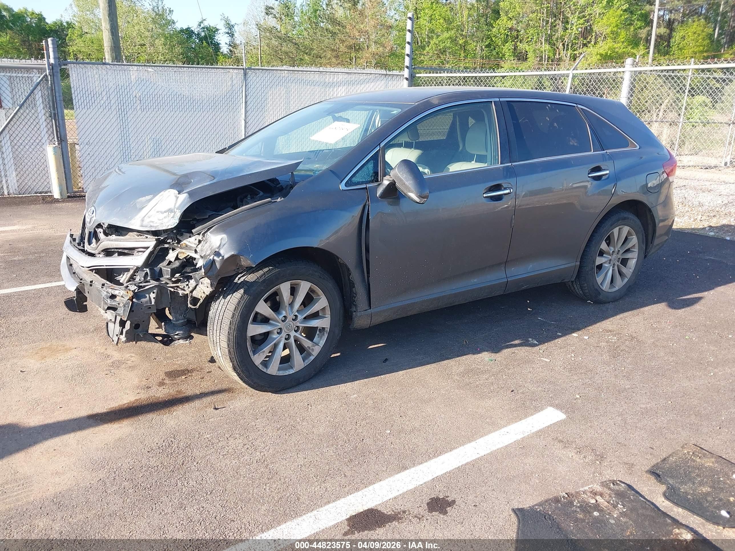 2014 Toyota Venza Xle Серый vin: 4T3BA3BB9EU063235
