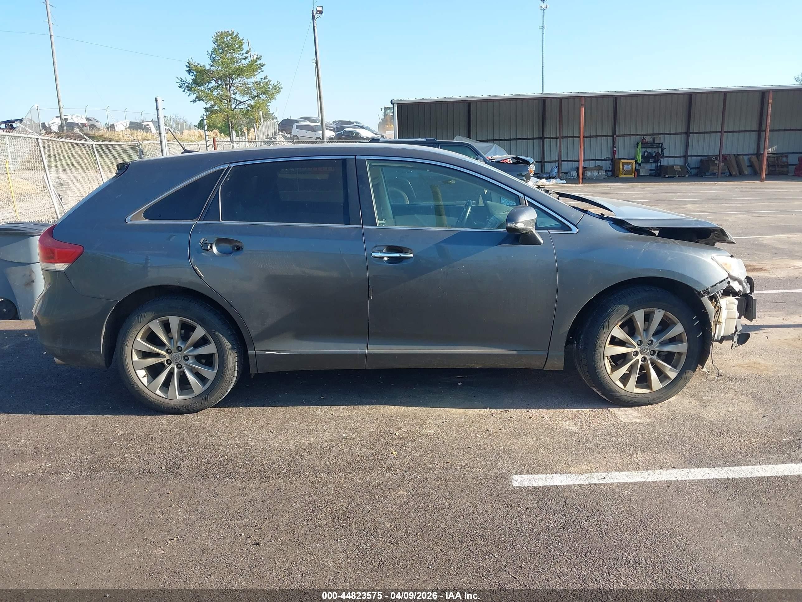 2014 Toyota Venza Xle Серый vin: 4T3BA3BB9EU063235
