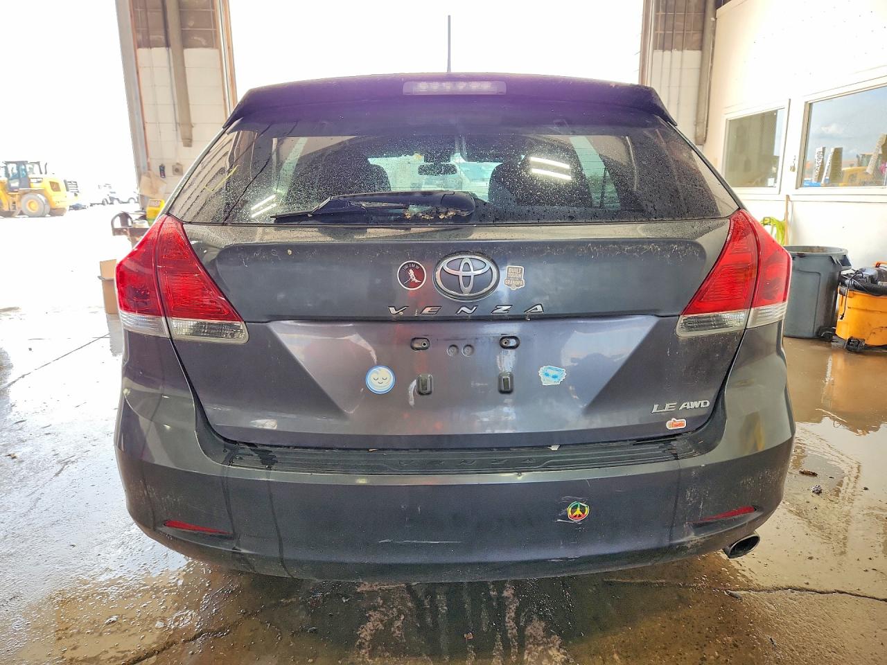 2014 Toyota Venza Le Gray vin: 4T3BA3BB9EU065129