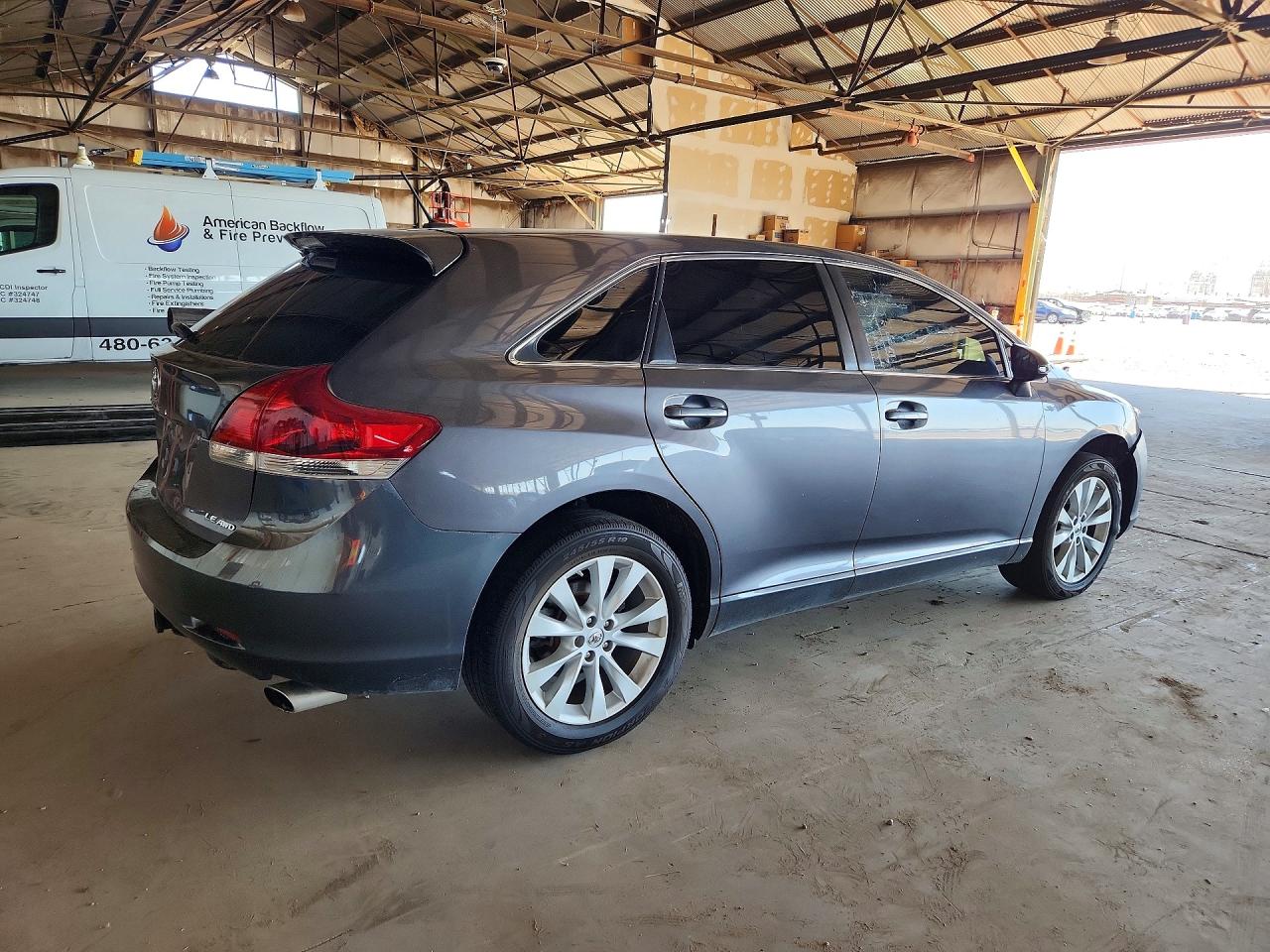 2015 Toyota Venza Le Gray vin: 4T3BA3BB9FU073880
