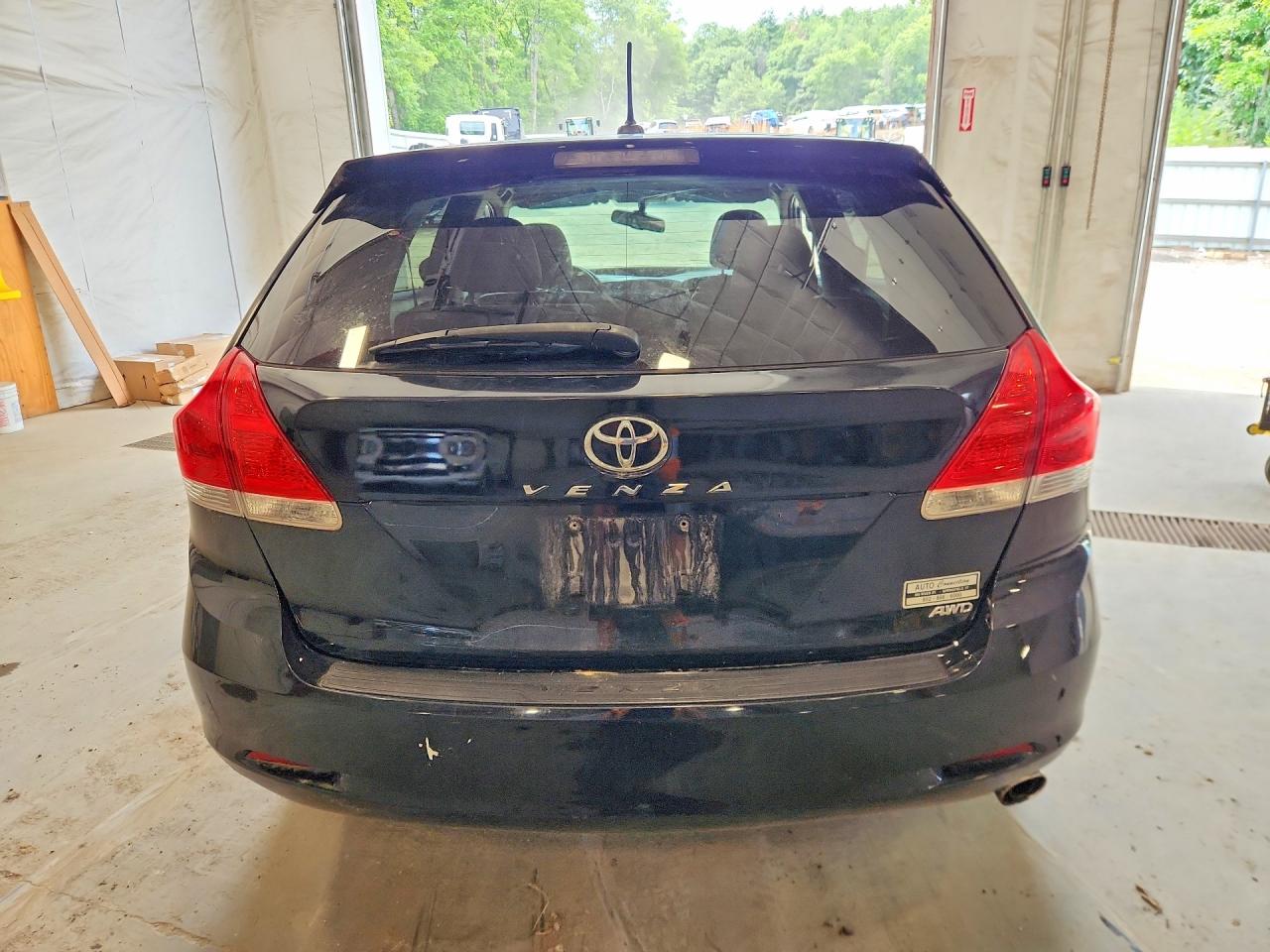 2010 Toyota Venza Awd 4cyl Black vin: 4T3BA3BBXAU012045