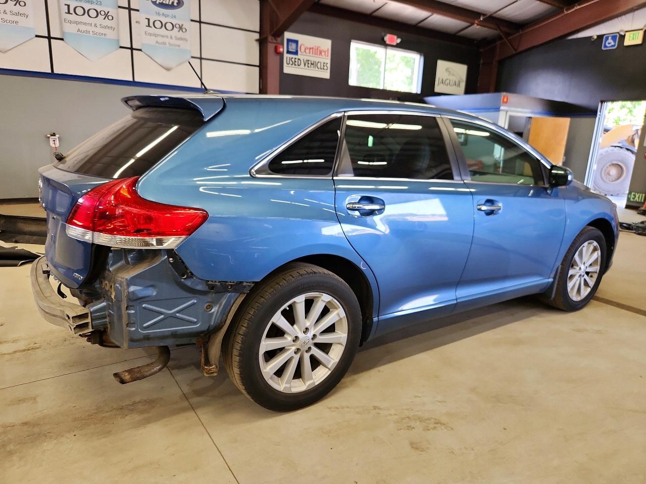 2010 Toyota Venza Awd 4cyl Blue vin: 4T3BA3BBXAU017908