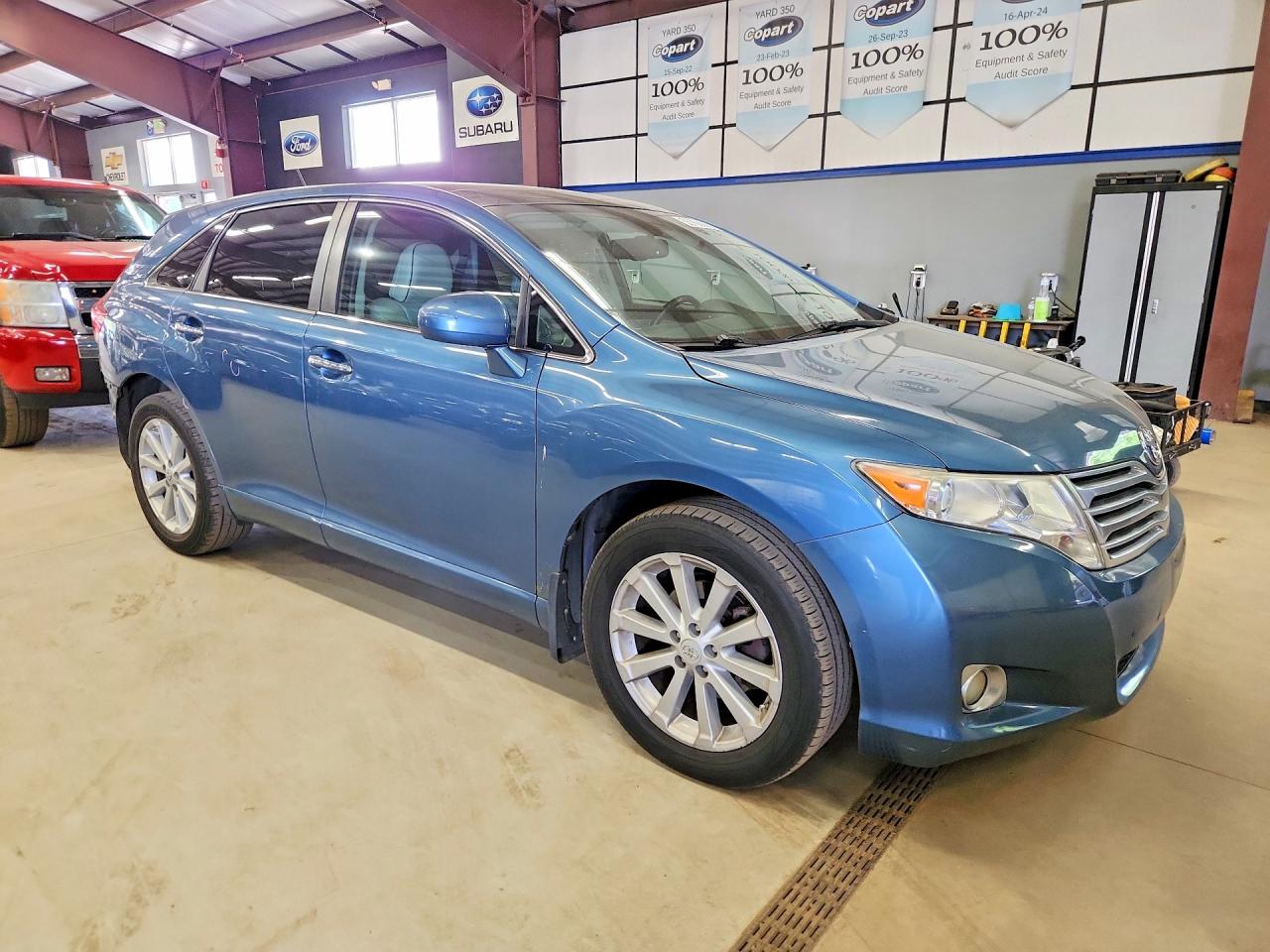 2010 Toyota Venza Awd 4cyl Blue vin: 4T3BA3BBXAU017908