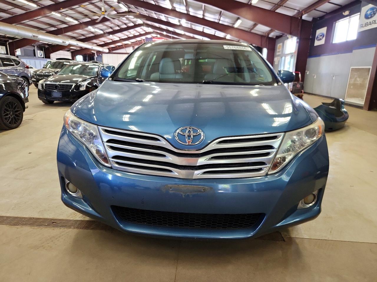 2010 Toyota Venza Awd 4cyl Blue vin: 4T3BA3BBXAU017908