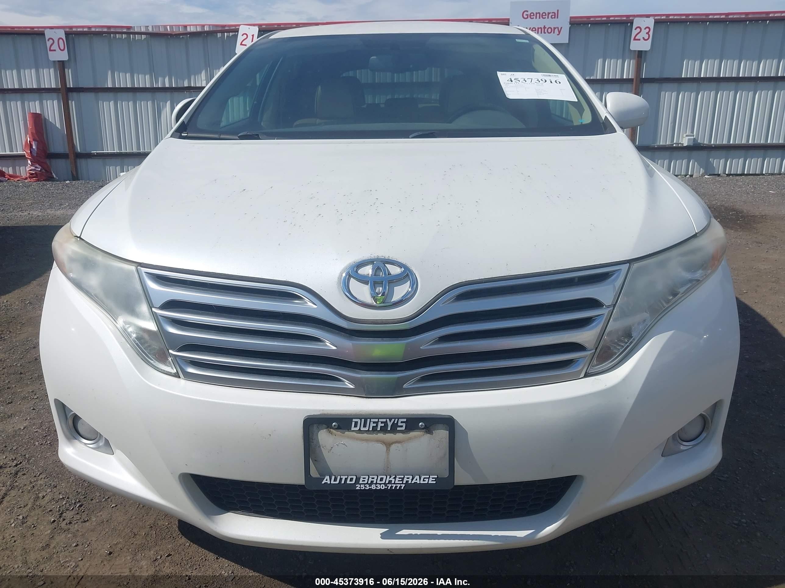 2012 Toyota Venza Xle White vin: 4T3BA3BBXCU030161