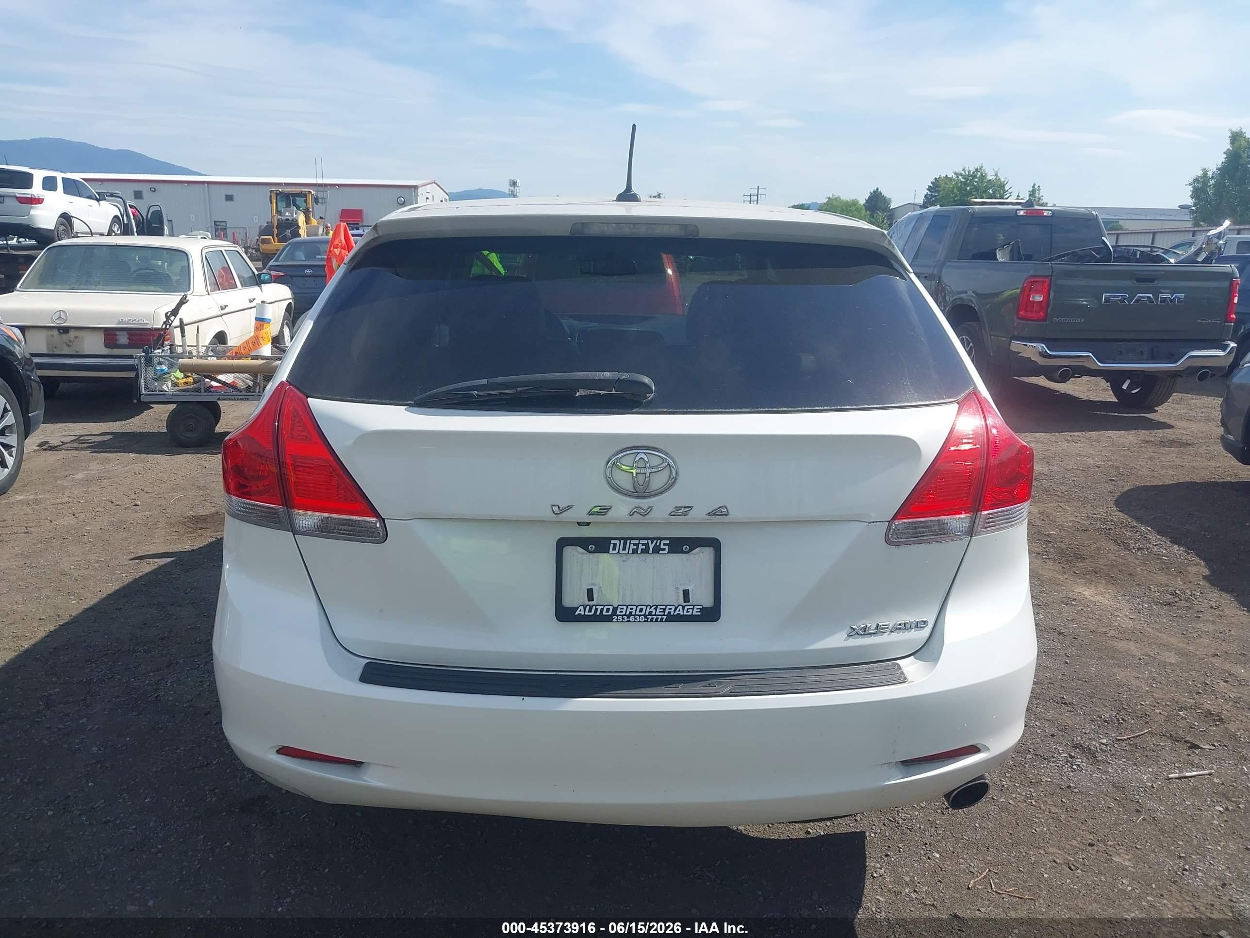2012 Toyota Venza Xle White vin: 4T3BA3BBXCU030161