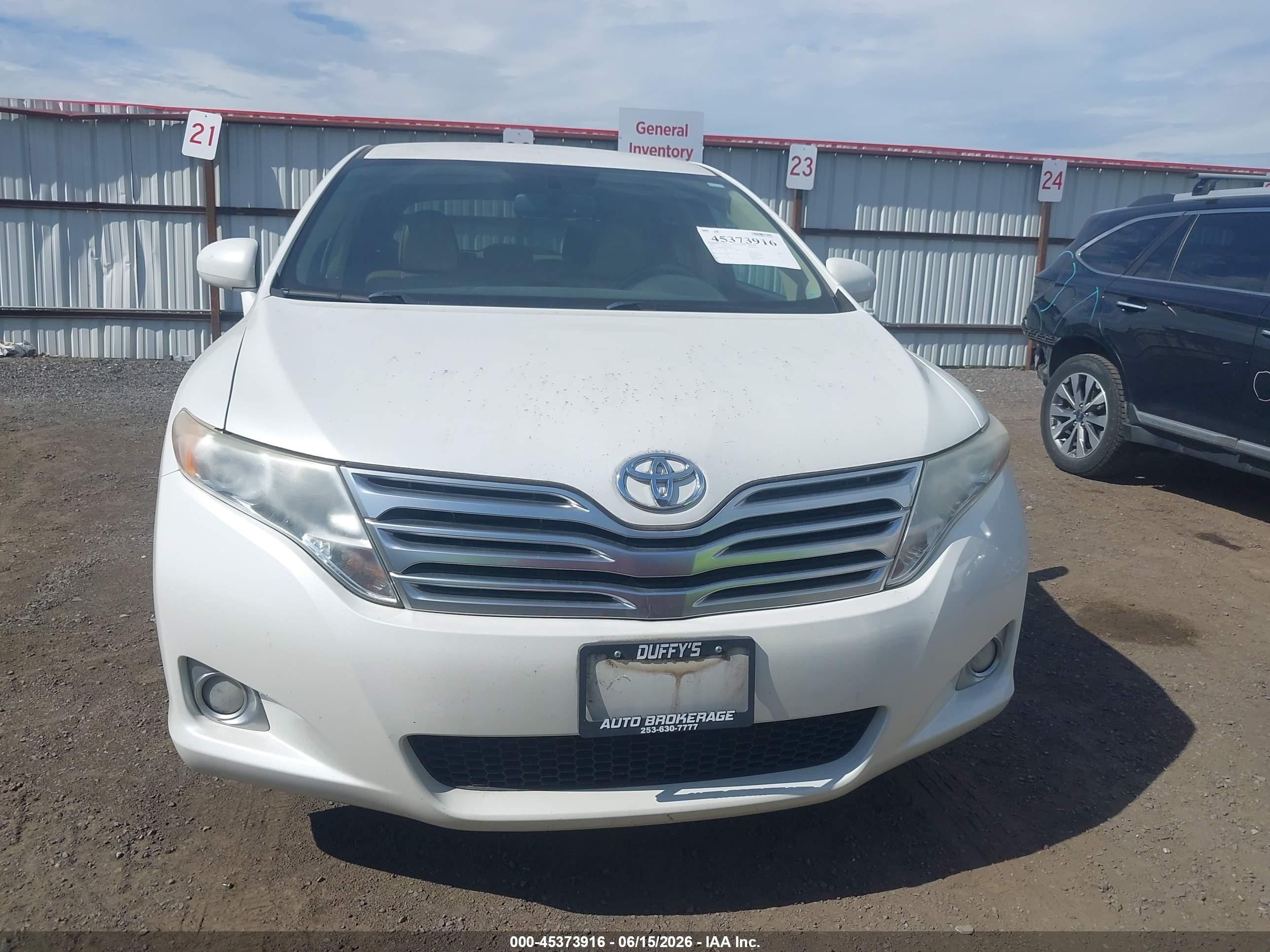 2012 Toyota Venza Xle White vin: 4T3BA3BBXCU030161