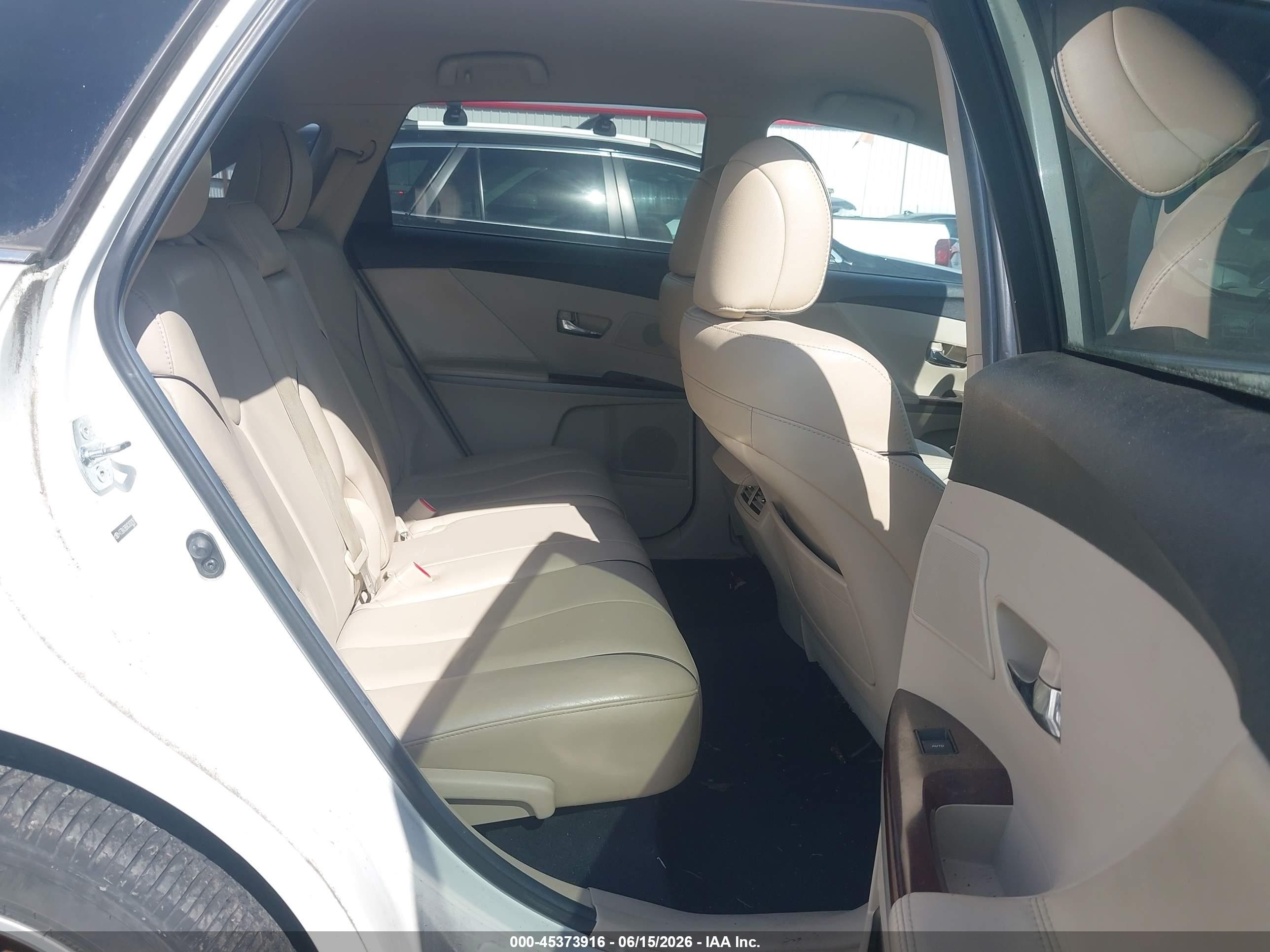2012 Toyota Venza Xle White vin: 4T3BA3BBXCU030161