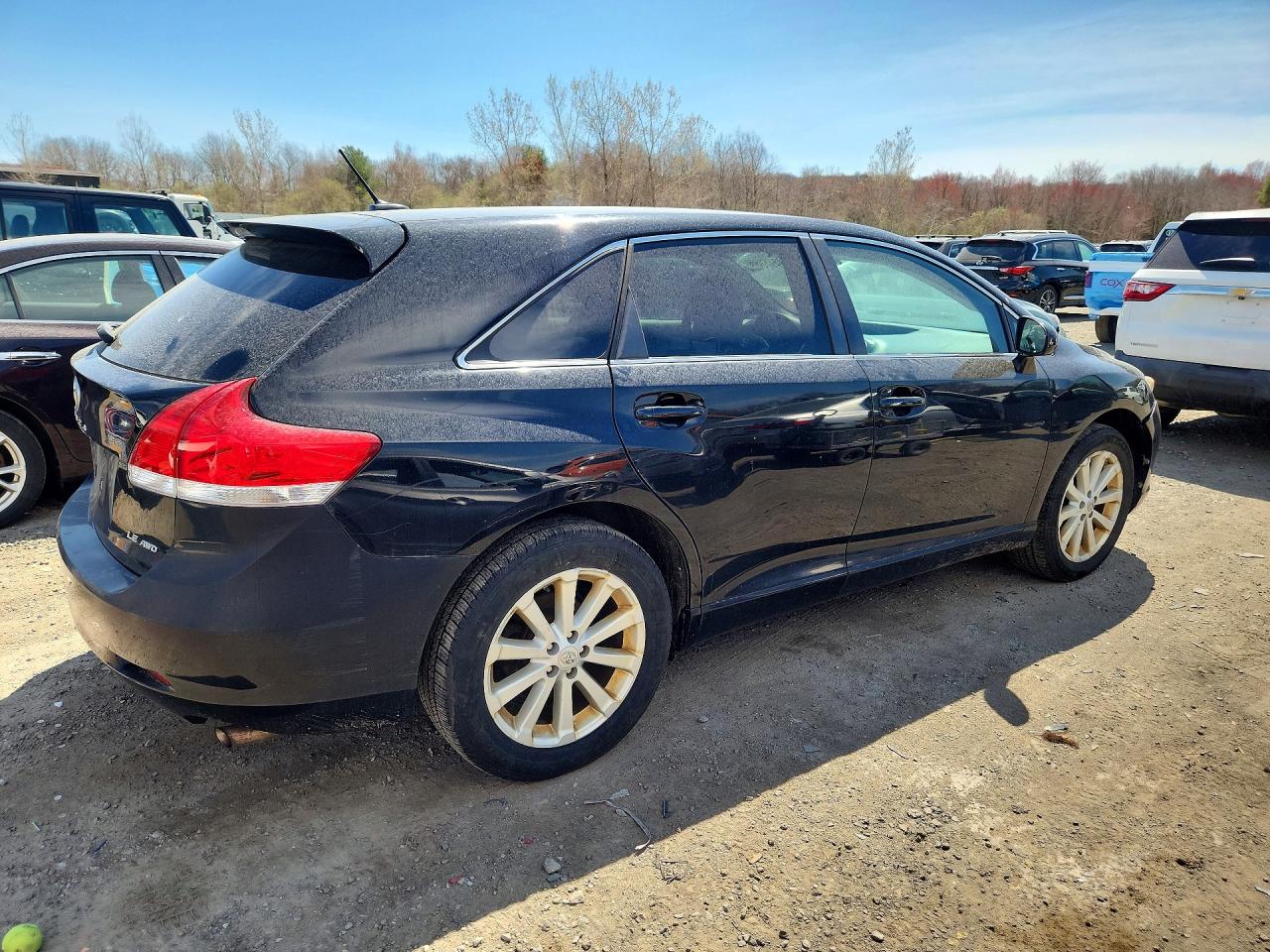 2012 Toyota Venza Le Black vin: 4T3BA3BBXCU032914