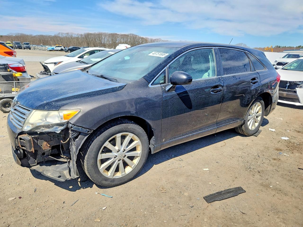 2012 Toyota Venza Le Black vin: 4T3BA3BBXCU032914
