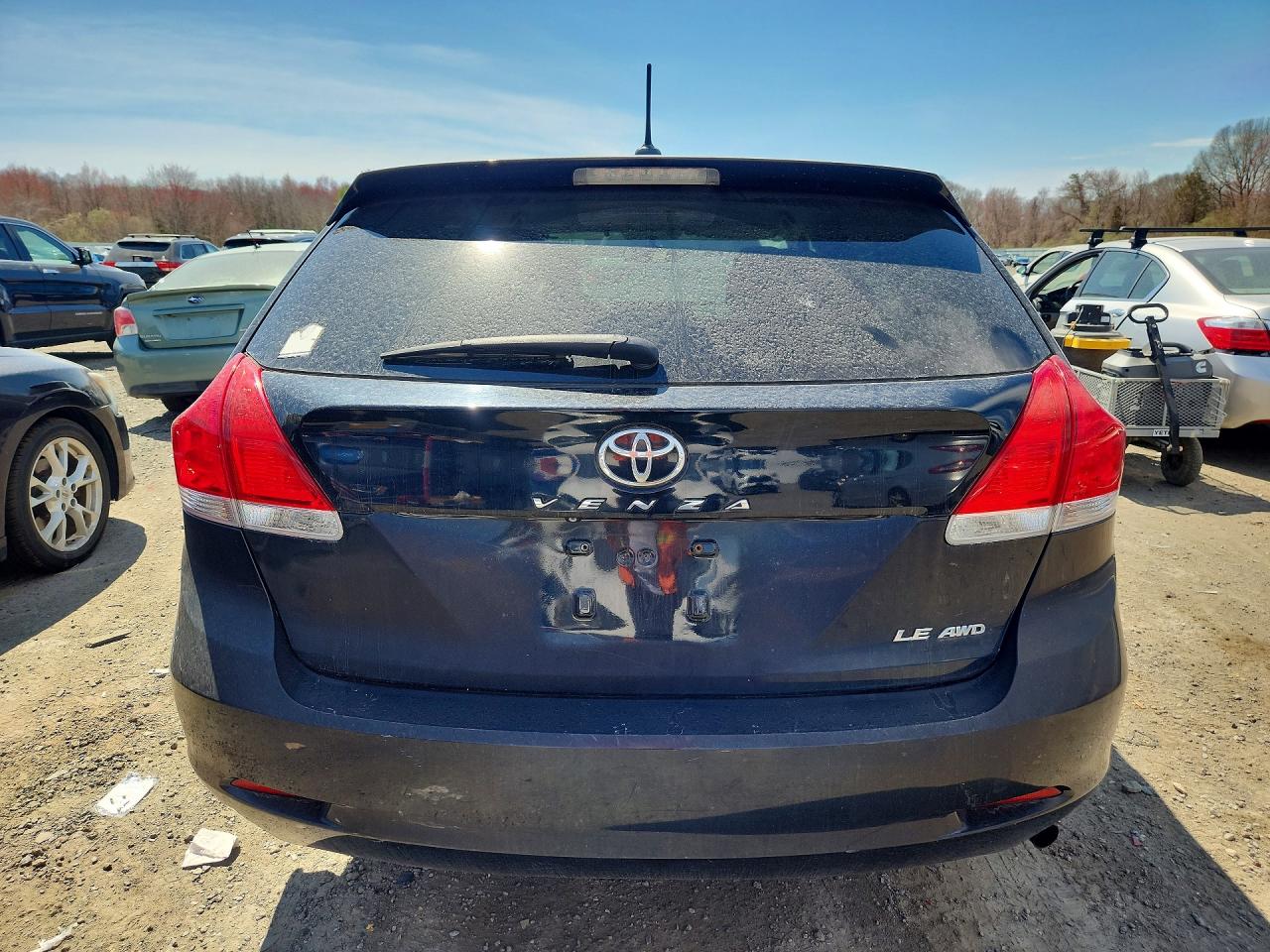 2012 Toyota Venza Le Black vin: 4T3BA3BBXCU032914