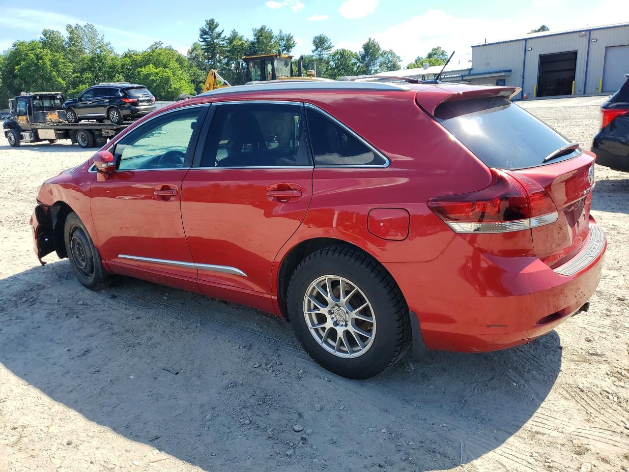 2013 Toyota Venza Le Awd Red vin: 4T3BA3BBXDU035264