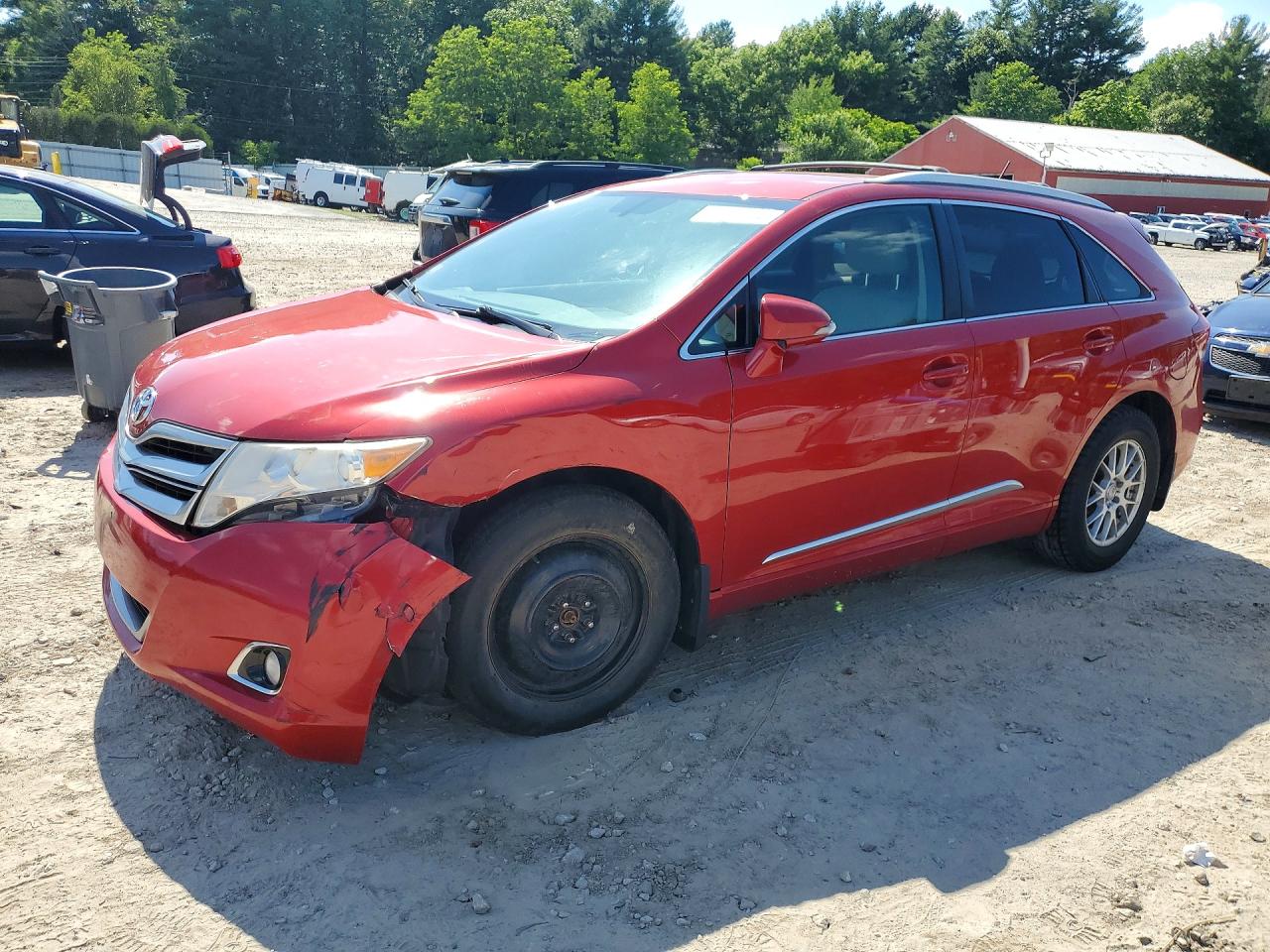 2013 Toyota Venza Le Awd Красный vin: 4T3BA3BBXDU035264