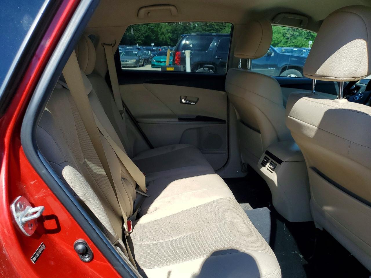 2013 Toyota Venza Le Awd Red vin: 4T3BA3BBXDU035264
