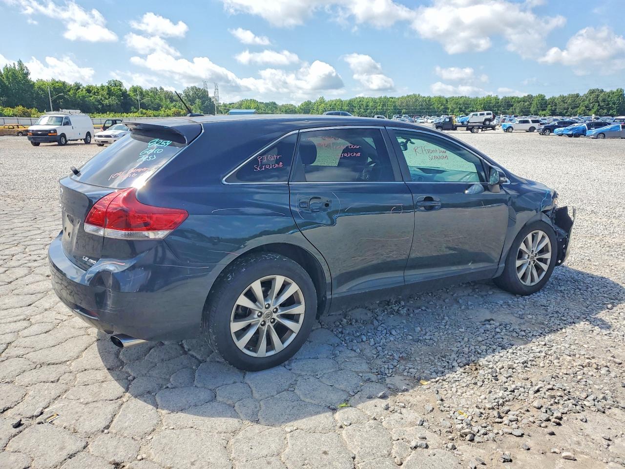 2014 Toyota Venza Le Gray vin: 4T3BA3BBXEU061784