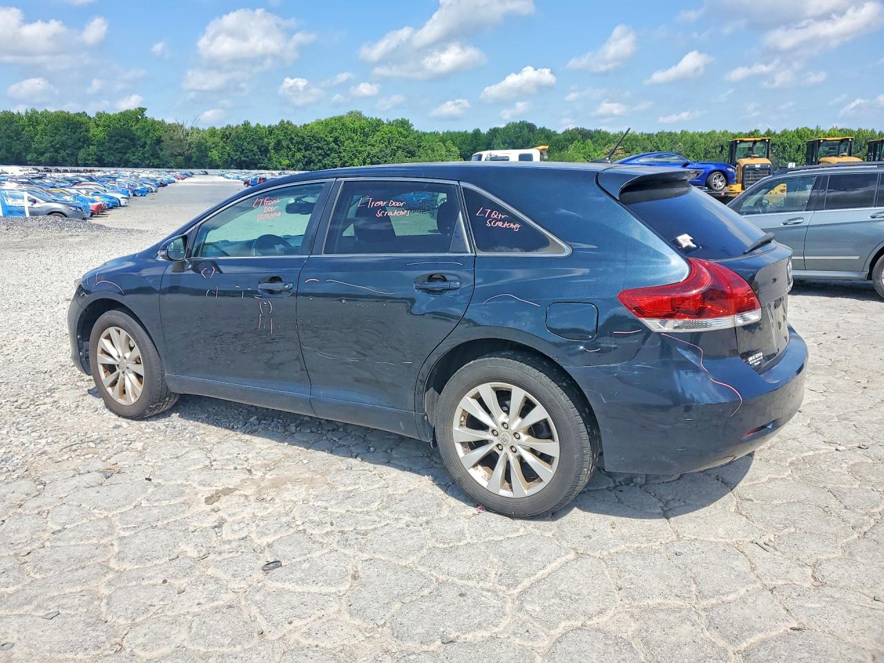 2014 Toyota Venza Le Gray vin: 4T3BA3BBXEU061784