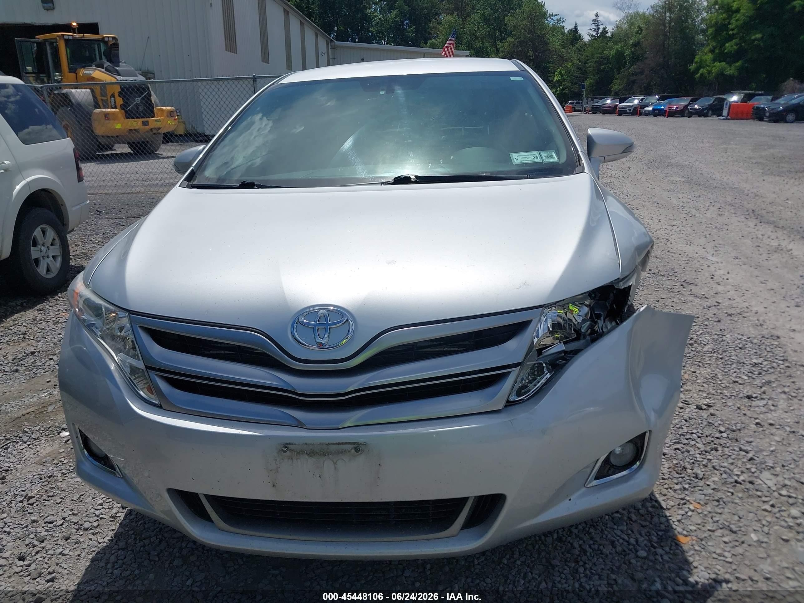 2014 Toyota Venza Xle Silver vin: 4T3BA3BBXEU062515