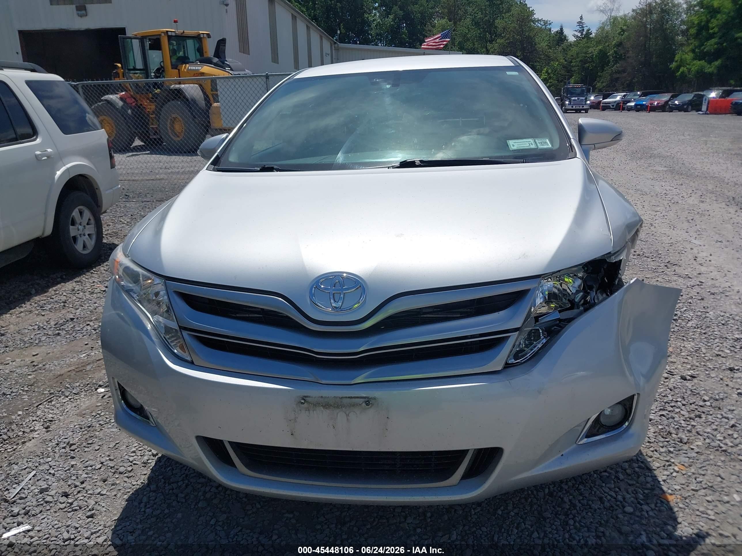 2014 Toyota Venza Xle Silver vin: 4T3BA3BBXEU062515