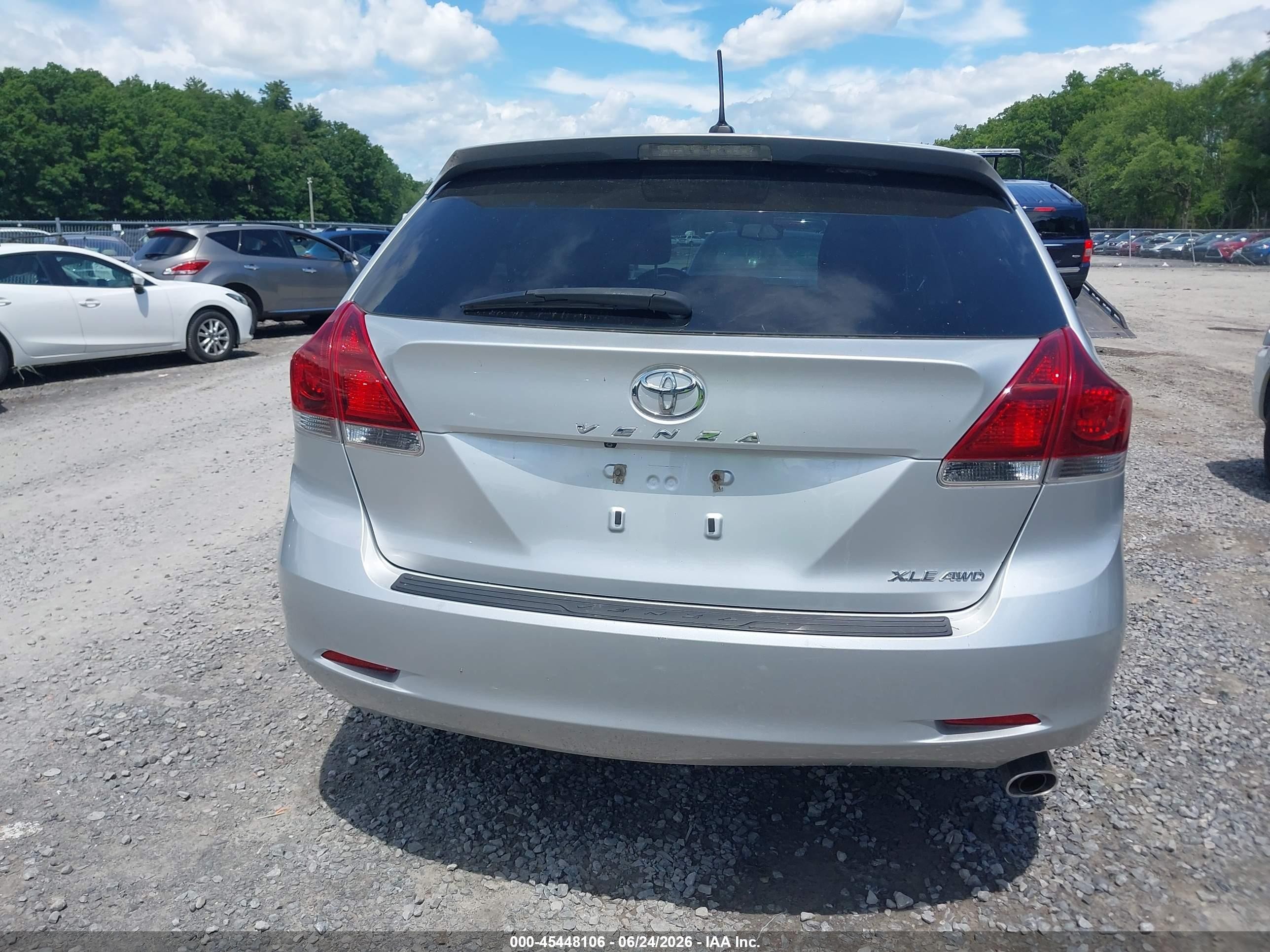 2014 Toyota Venza Xle Silver vin: 4T3BA3BBXEU062515