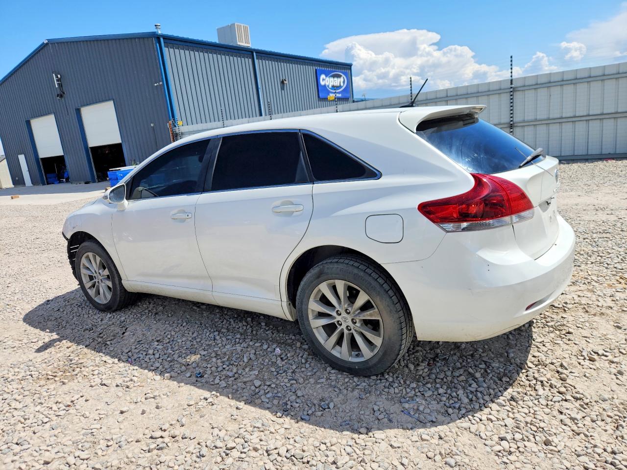 2015 Toyota Venza Le White vin: 4T3BA3BBXFU068042