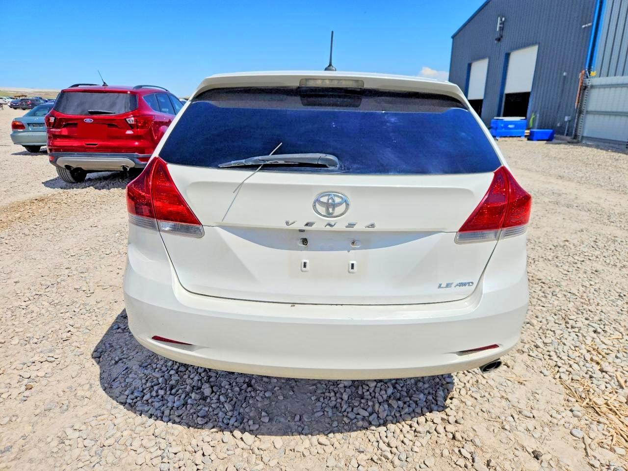 2015 Toyota Venza Le White vin: 4T3BA3BBXFU068042