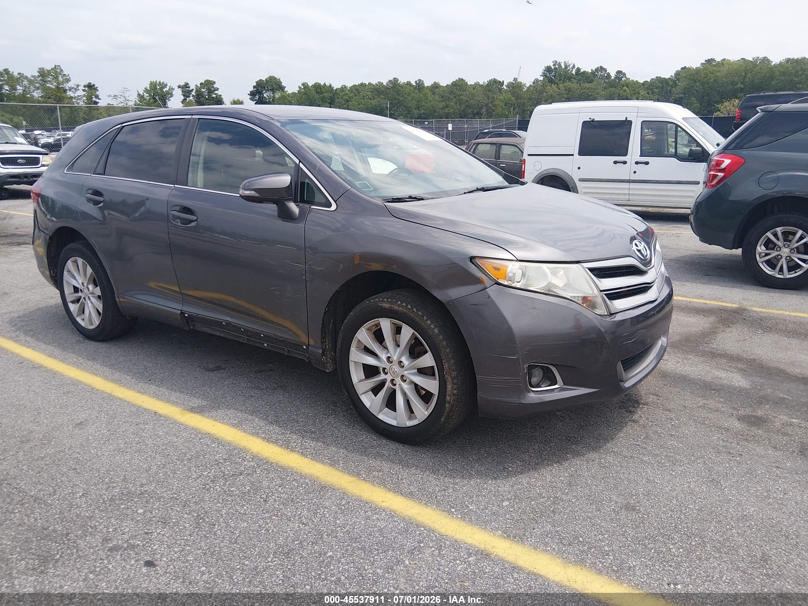 2015 Toyota Venza Le Gray vin: 4T3BA3BBXFU071734