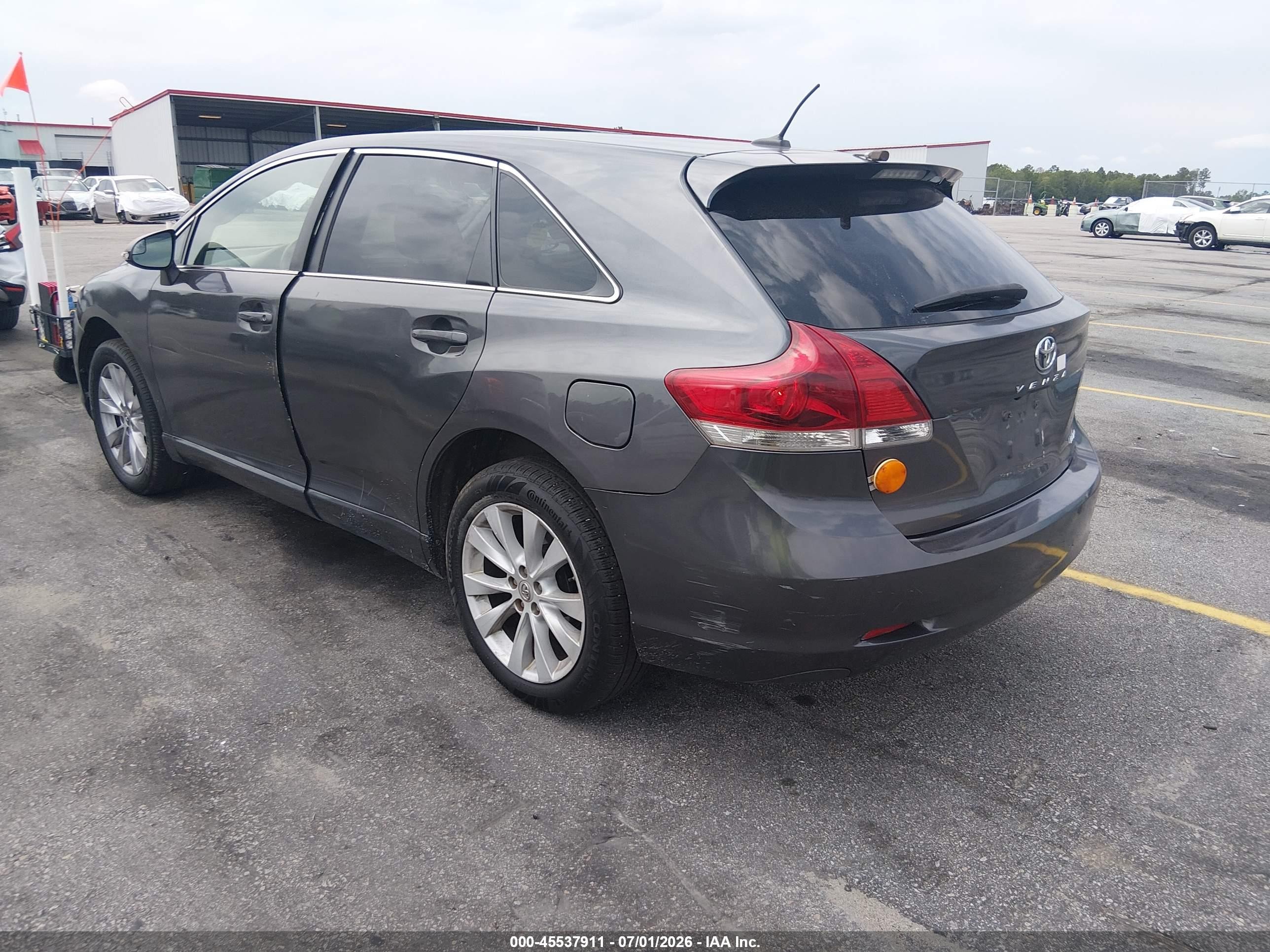 2015 Toyota Venza Le Gray vin: 4T3BA3BBXFU071734