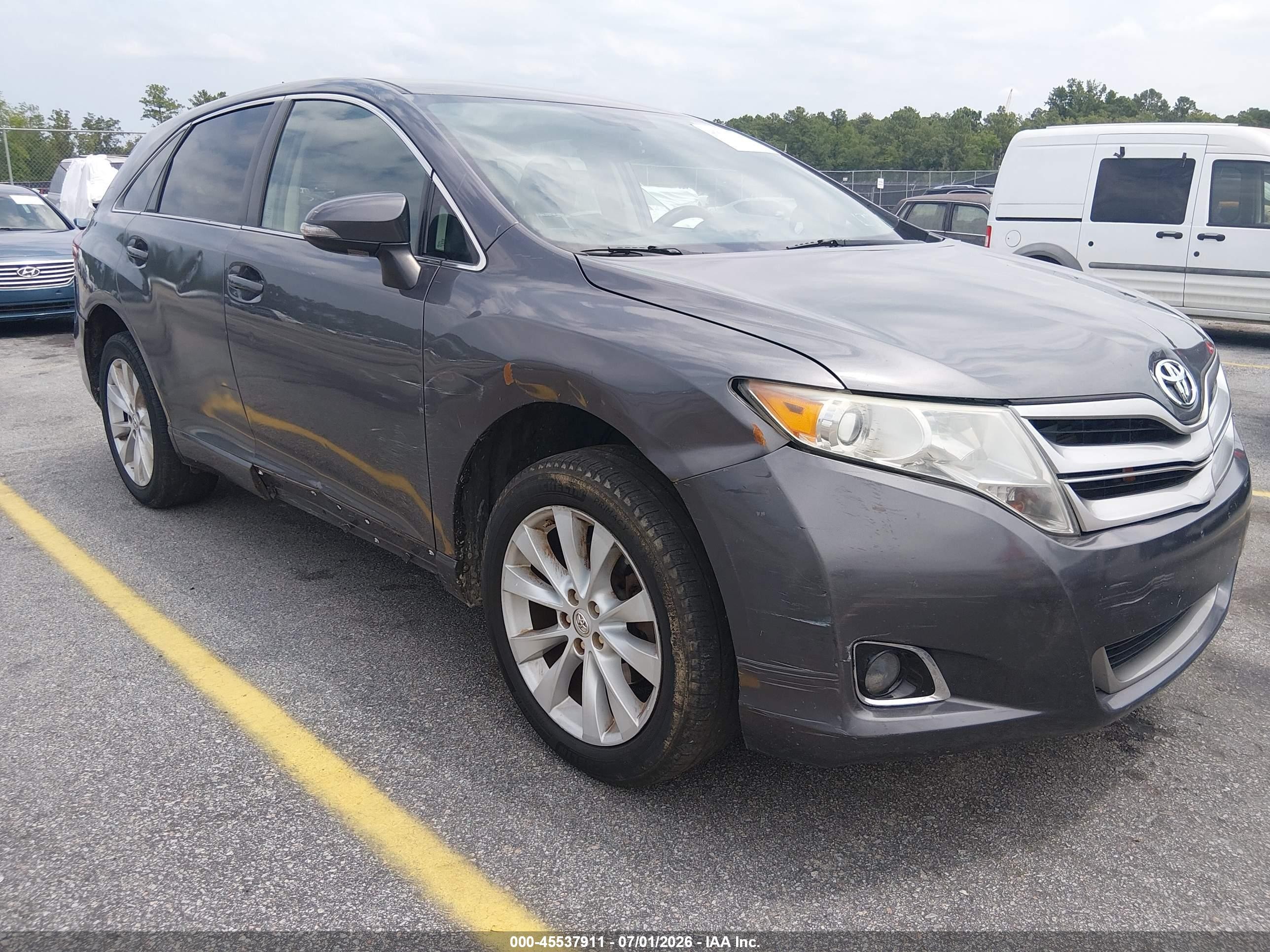 2015 Toyota Venza Le Gray vin: 4T3BA3BBXFU071734