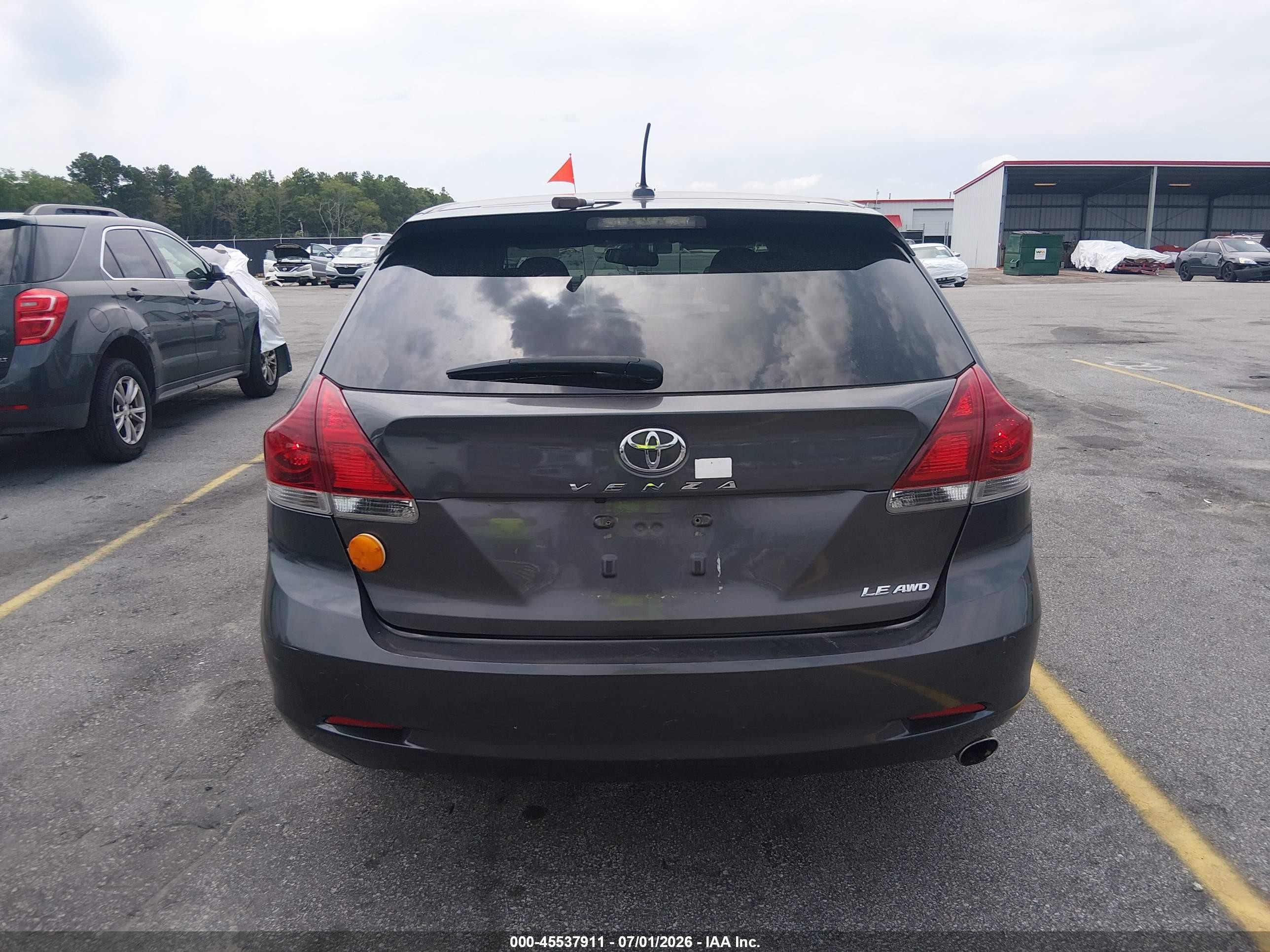 2015 Toyota Venza Le Gray vin: 4T3BA3BBXFU071734