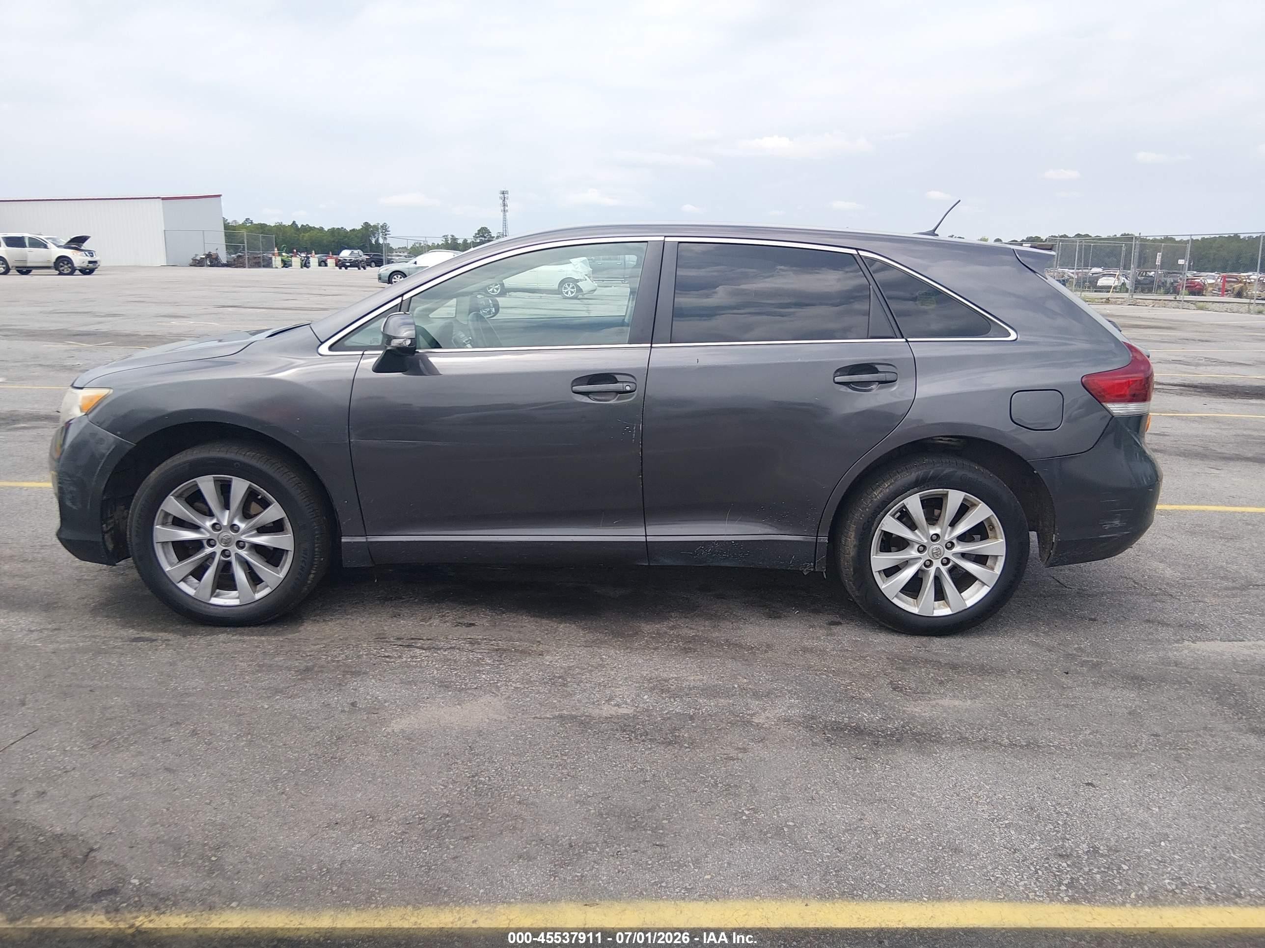 2015 Toyota Venza Le Gray vin: 4T3BA3BBXFU071734