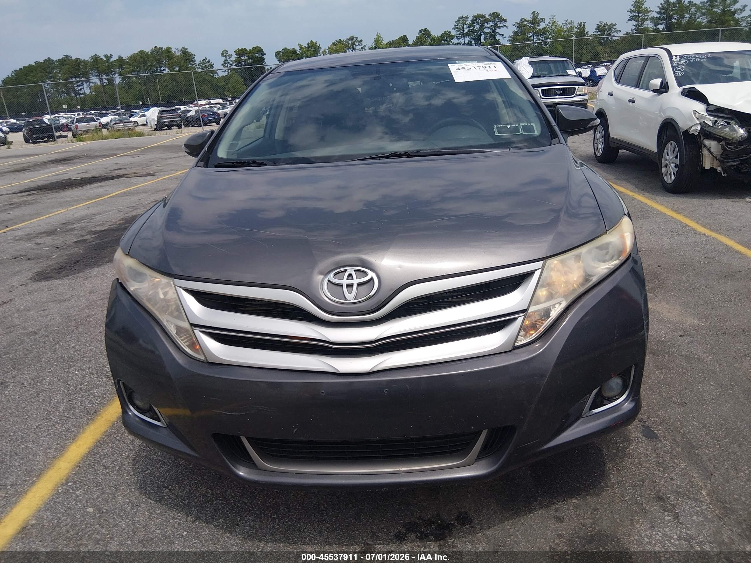 2015 Toyota Venza Le Gray vin: 4T3BA3BBXFU071734