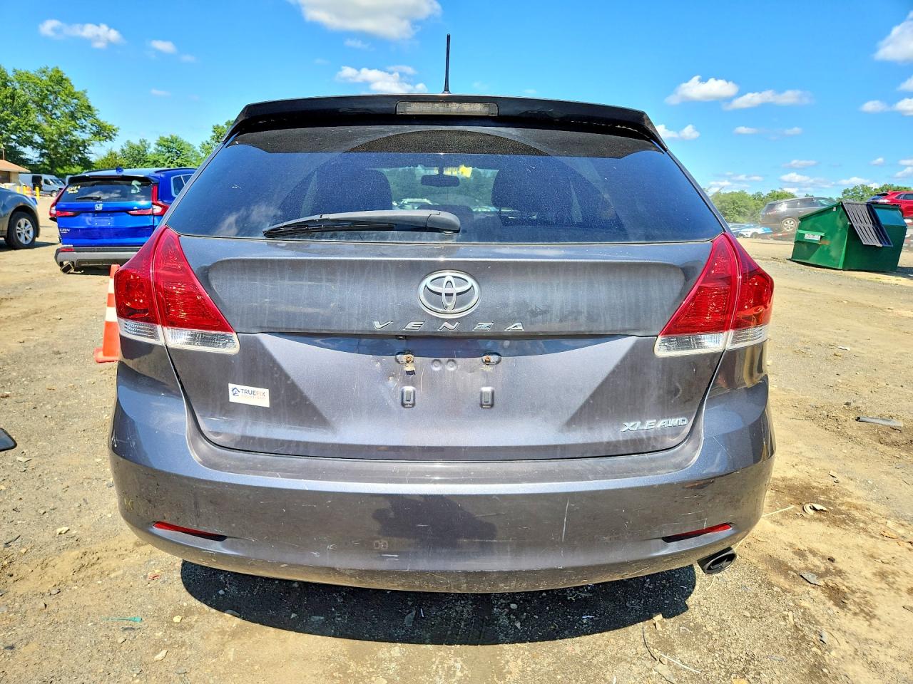 2015 Toyota Venza Xle Gray vin: 4T3BA3BBXFU072141