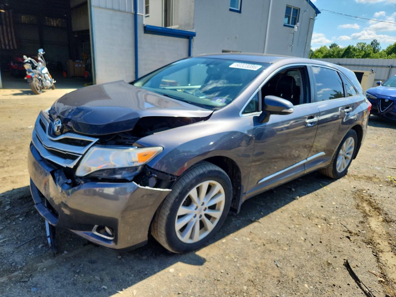 2015 Toyota Venza Xle Gray vin: 4T3BA3BBXFU072141