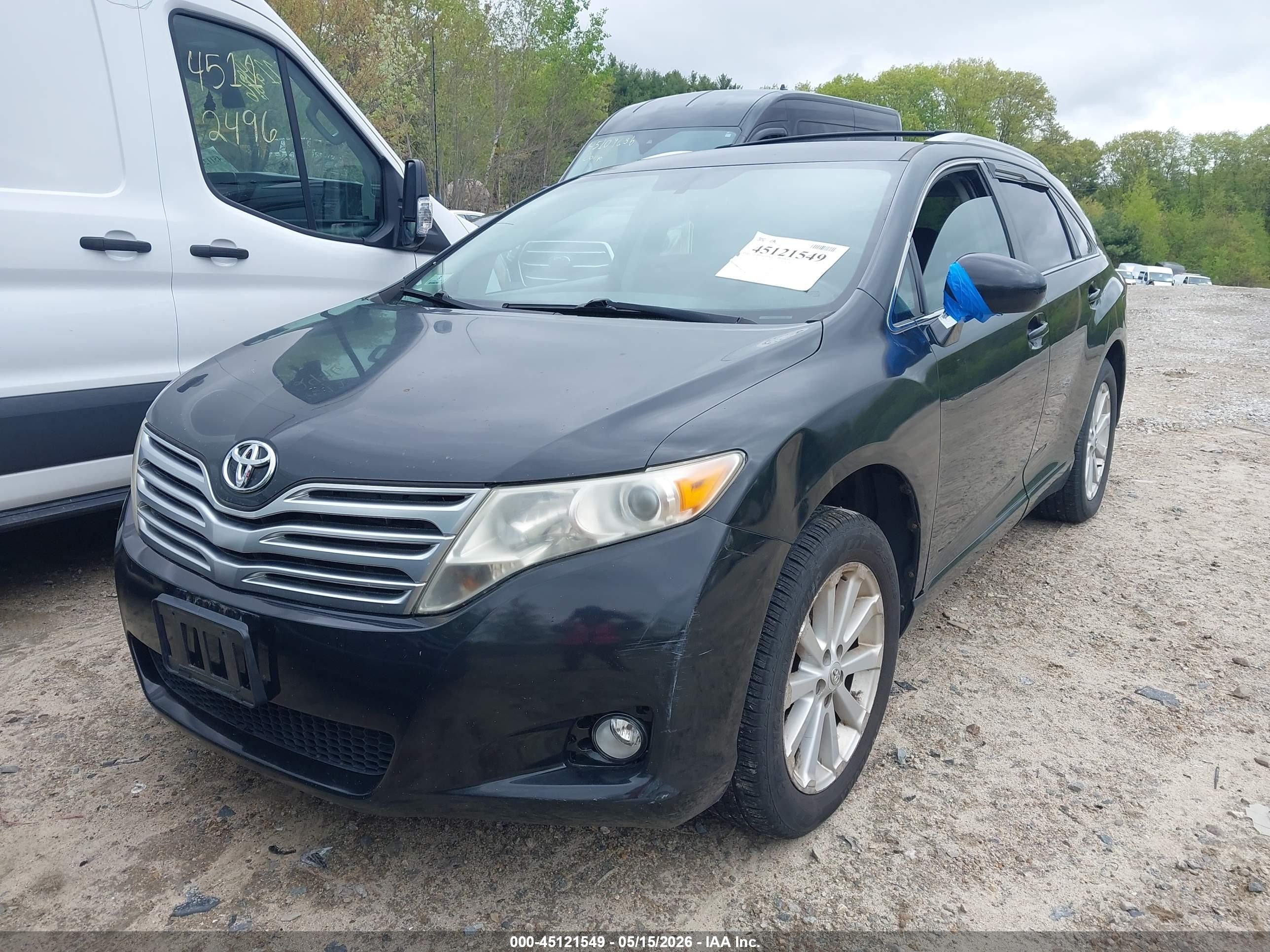 2009 Toyota Venza   Black vin: 4T3BE11A29U003675