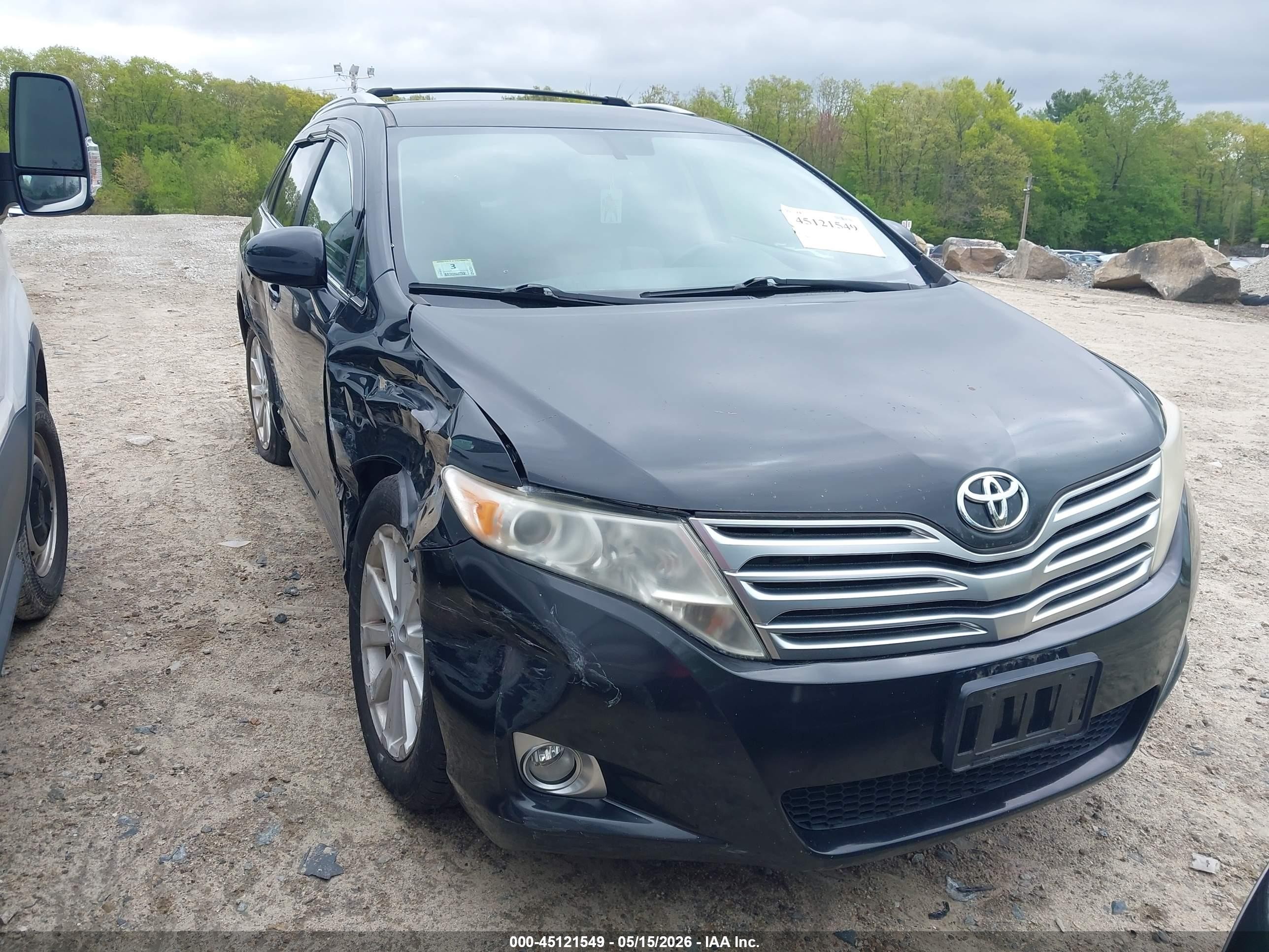 2009 Toyota Venza   Black vin: 4T3BE11A29U003675