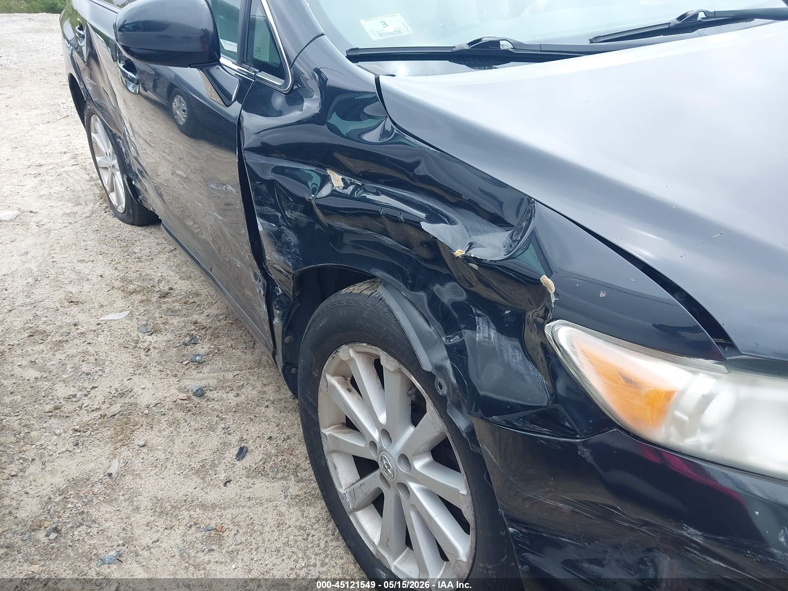 2009 Toyota Venza   Black vin: 4T3BE11A29U003675