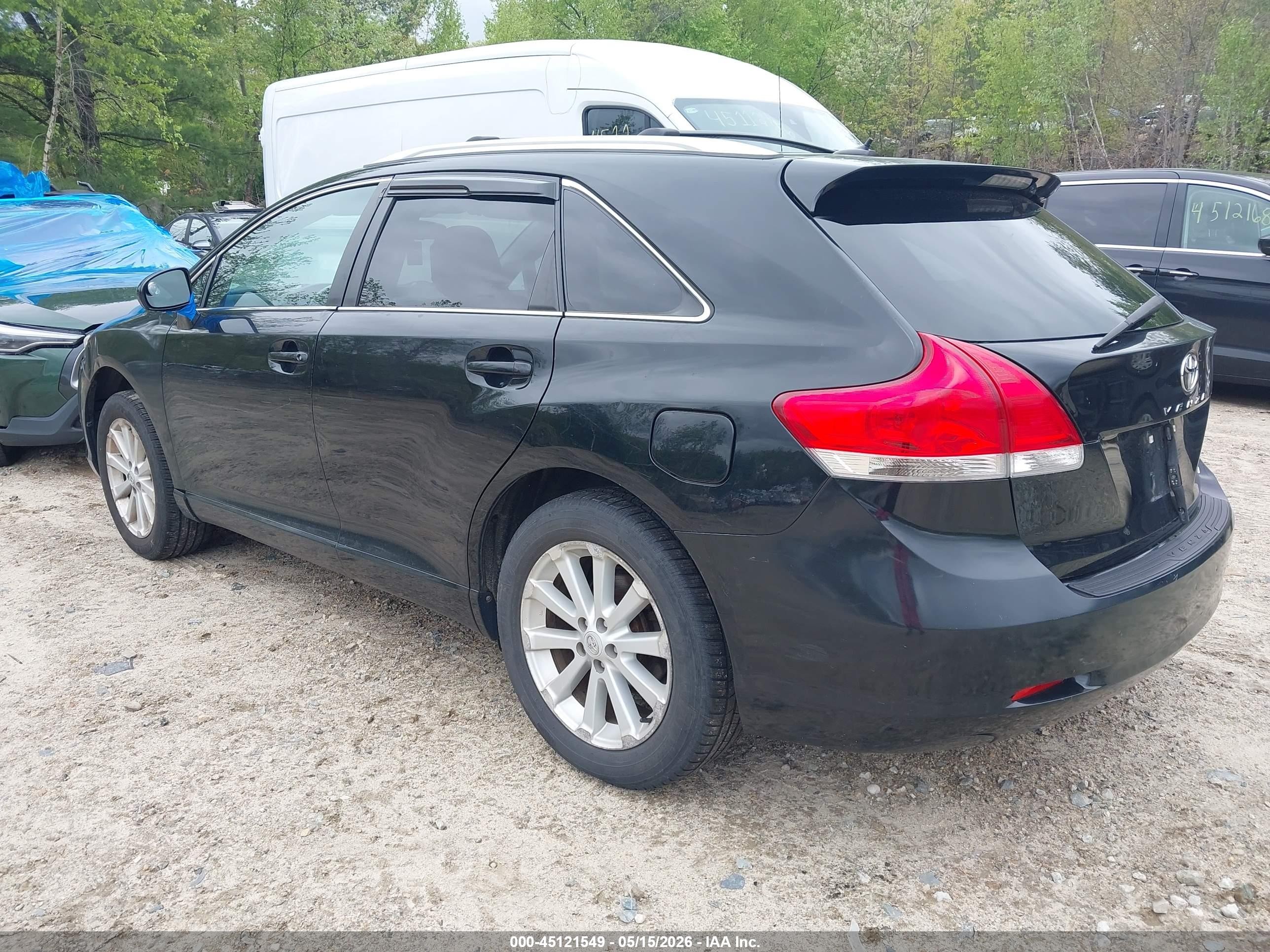 2009 Toyota Venza   Black vin: 4T3BE11A29U003675