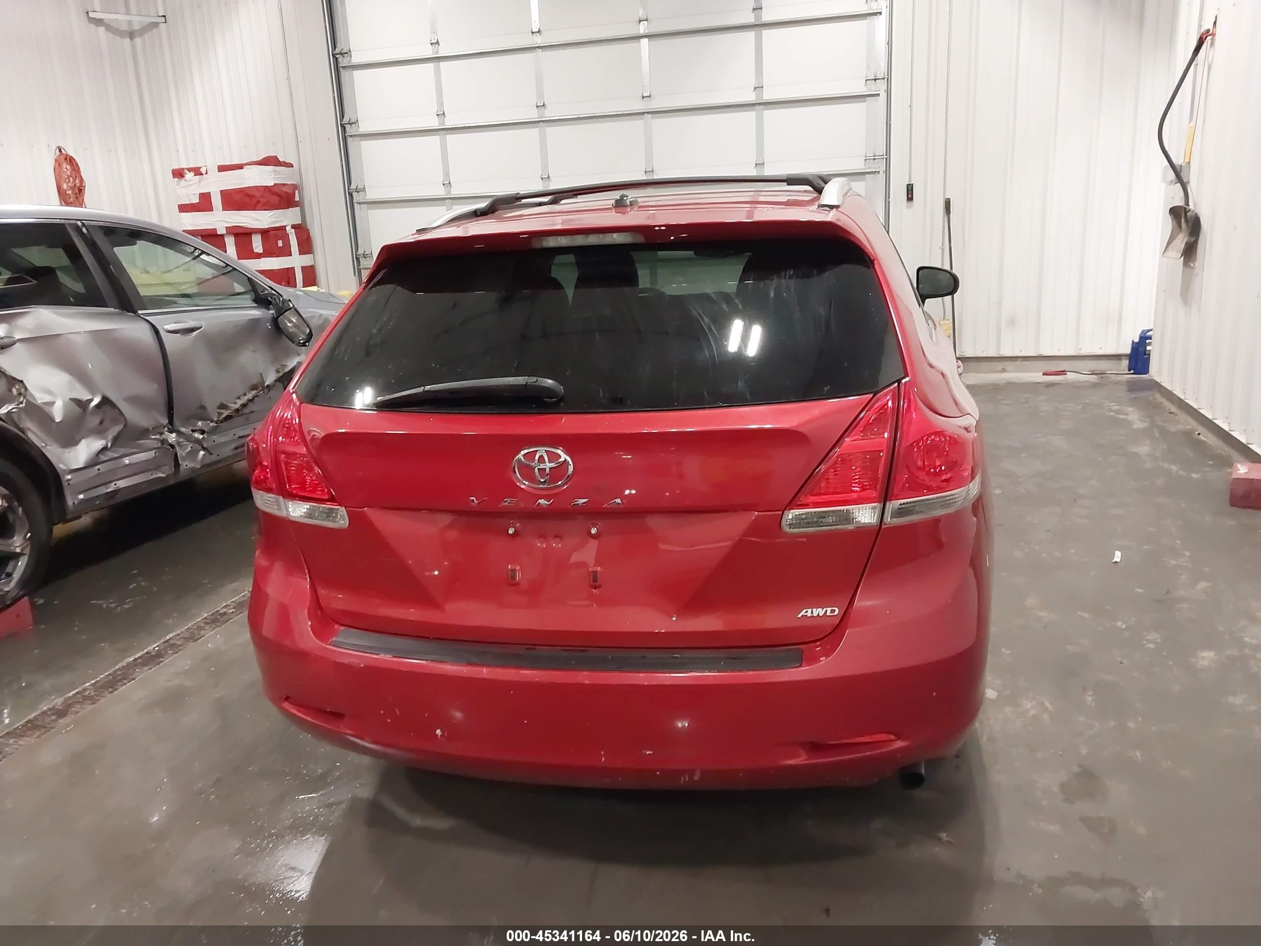 2009 Toyota Venza   Красный vin: 4T3BE11A29U006804