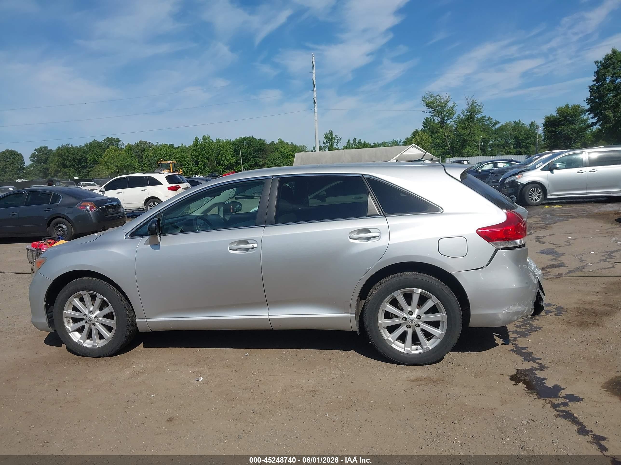 2009 Toyota Venza Gray vin: 4T3BE11A59U002875