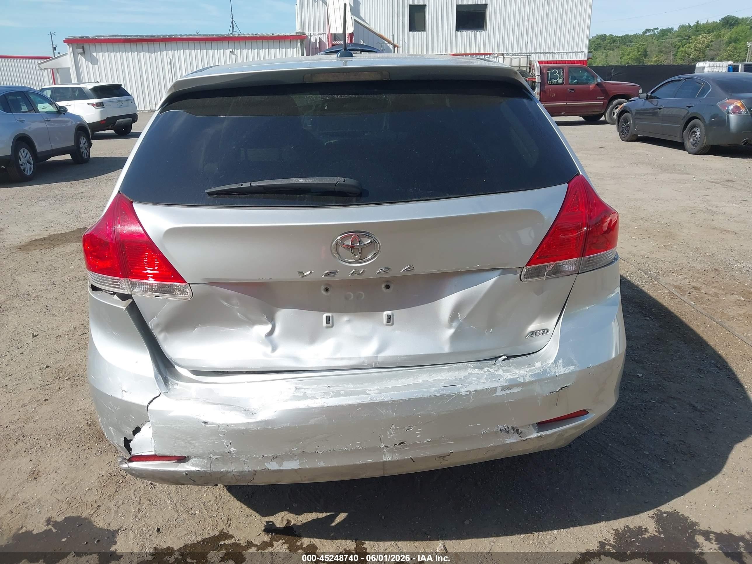 2009 Toyota Venza Gray vin: 4T3BE11A59U002875
