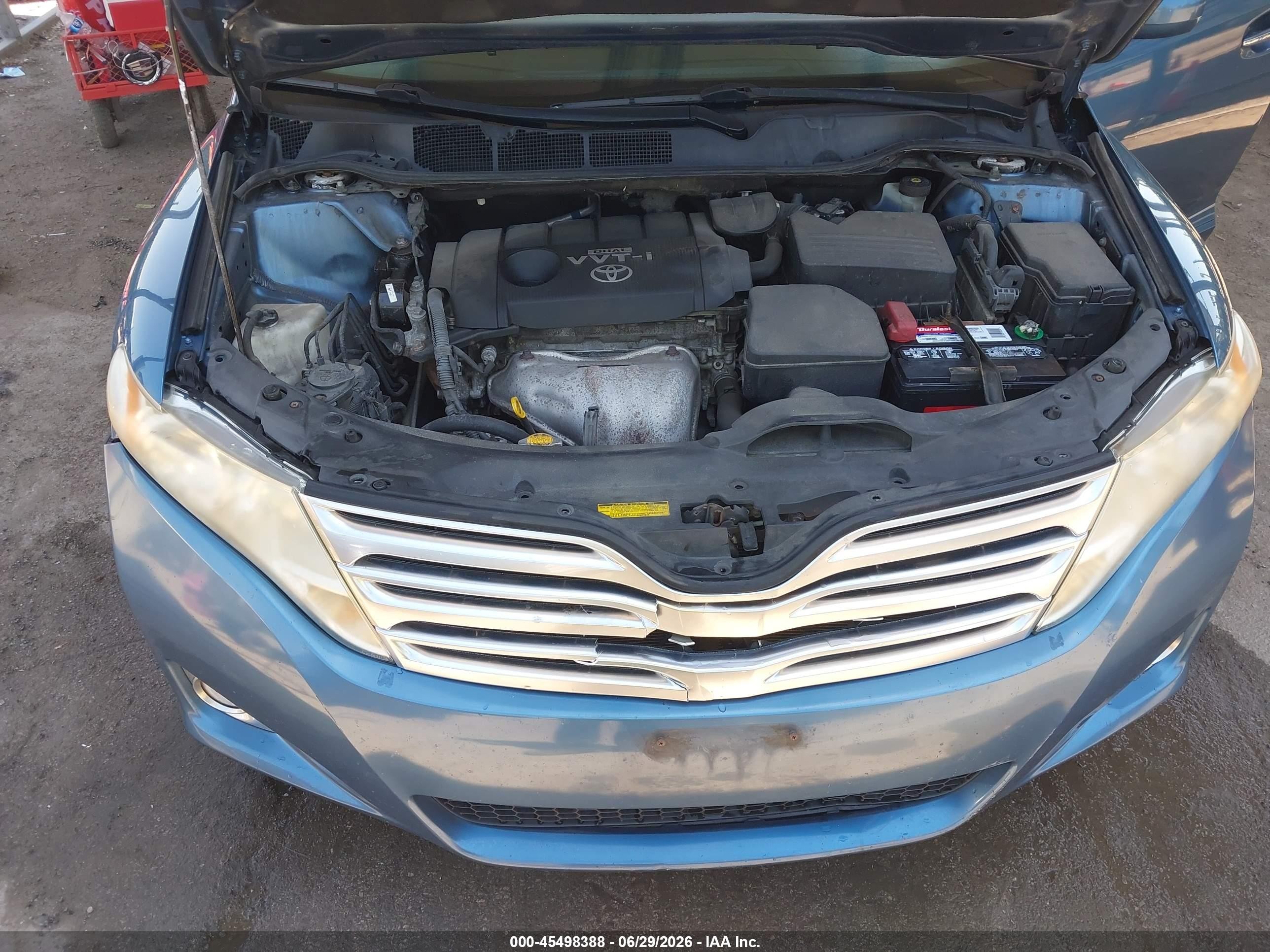 2009 Toyota Venza   Light Blue vin: 4T3BE11A79U006880