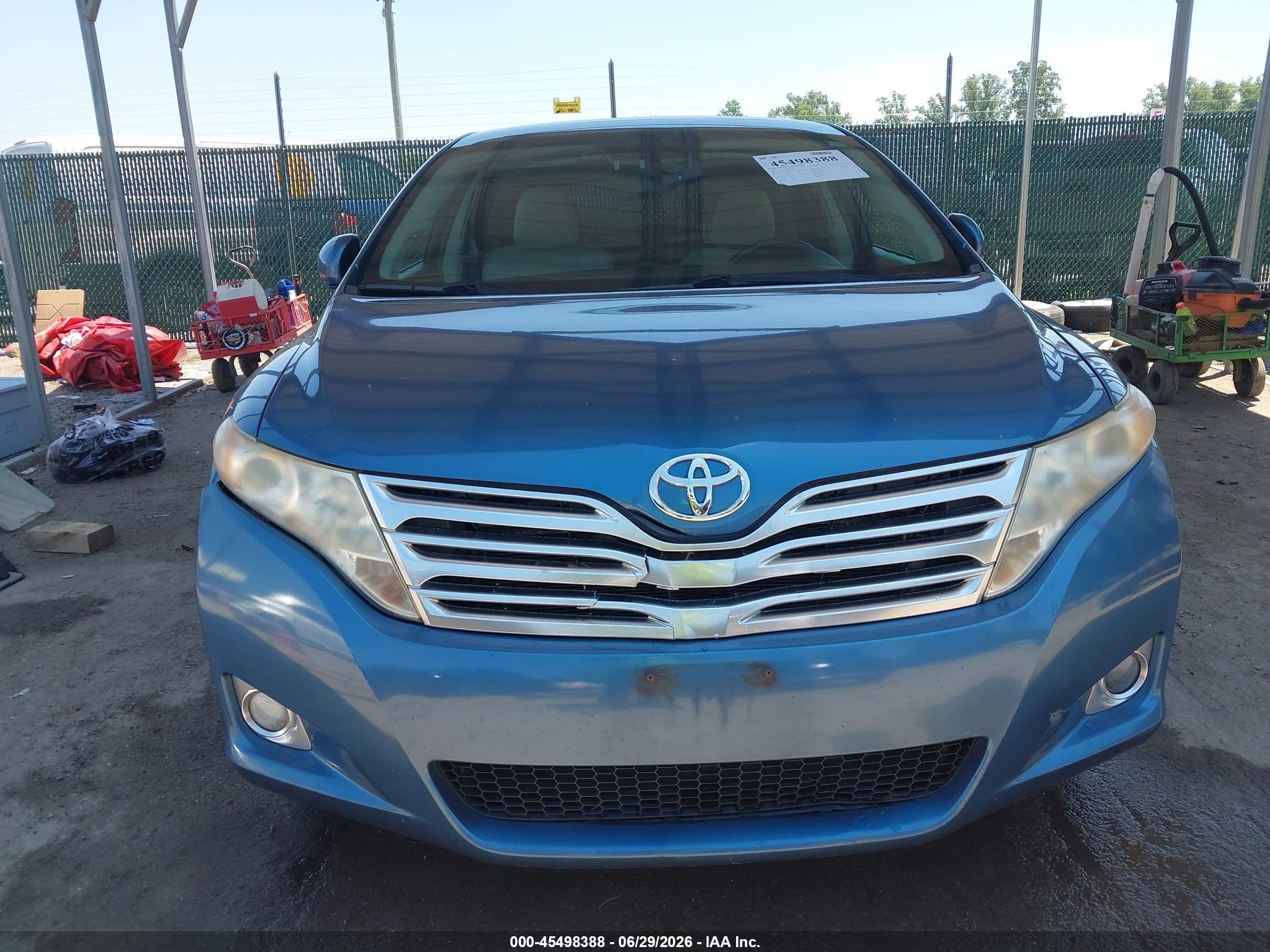 2009 Toyota Venza   Light Blue vin: 4T3BE11A79U006880
