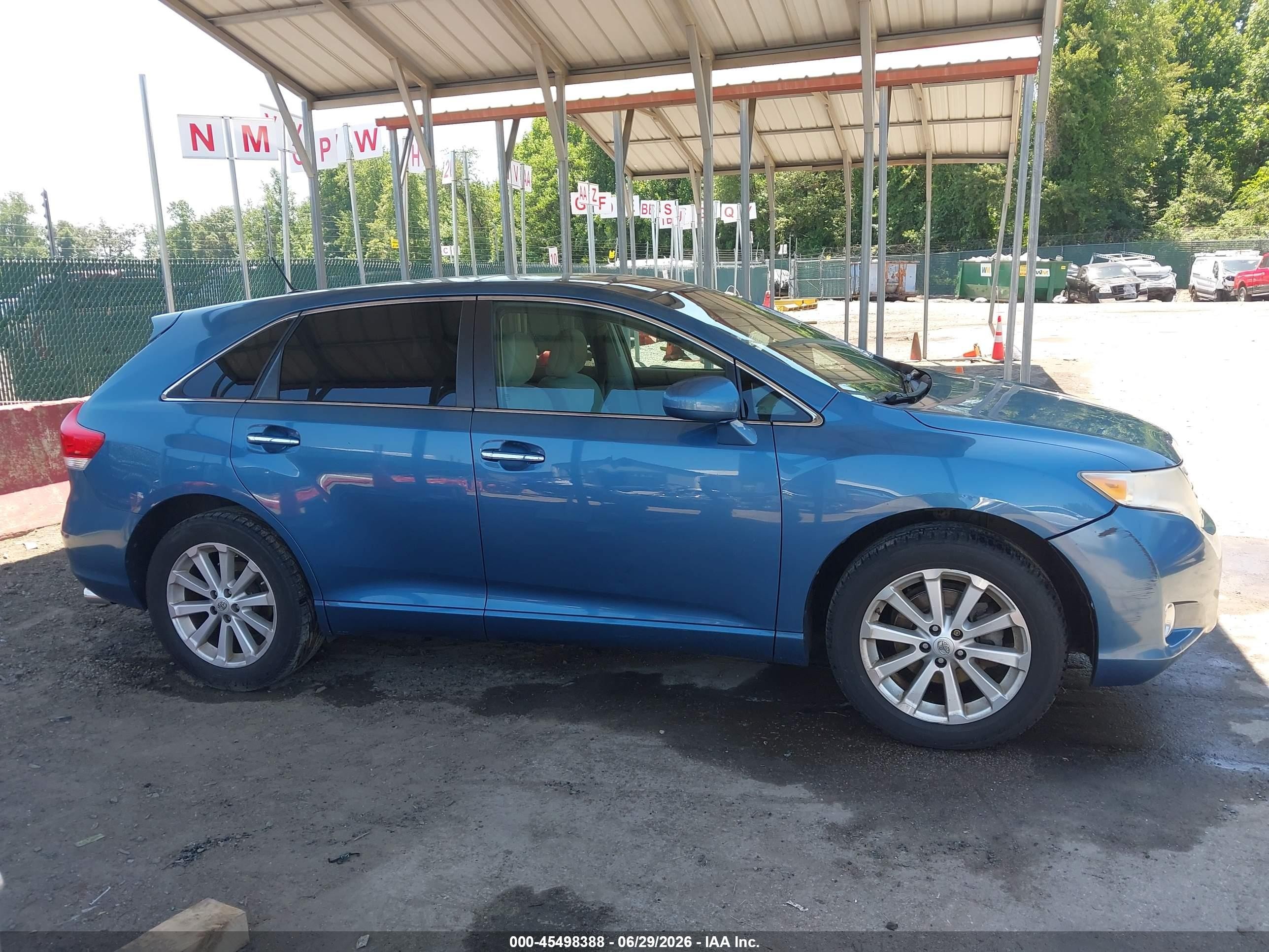 2009 Toyota Venza   Light Blue vin: 4T3BE11A79U006880