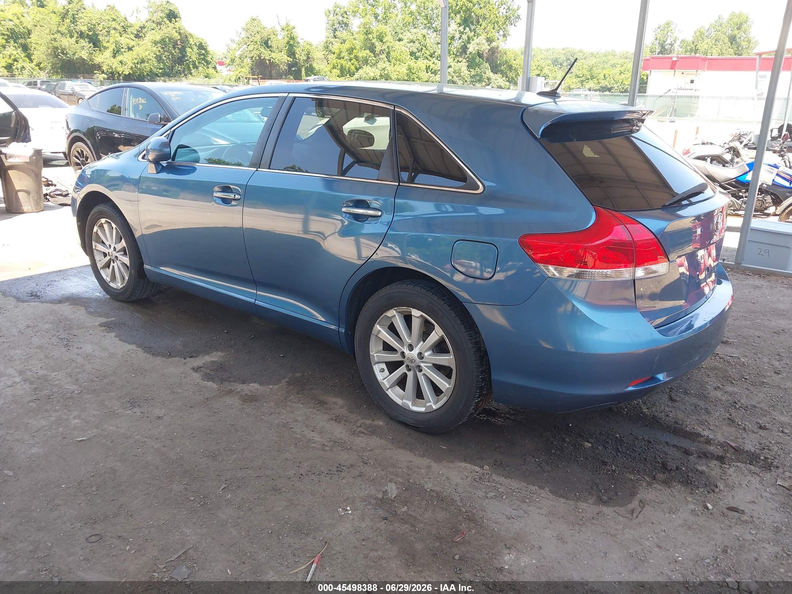 2009 Toyota Venza   Light Blue vin: 4T3BE11A79U006880