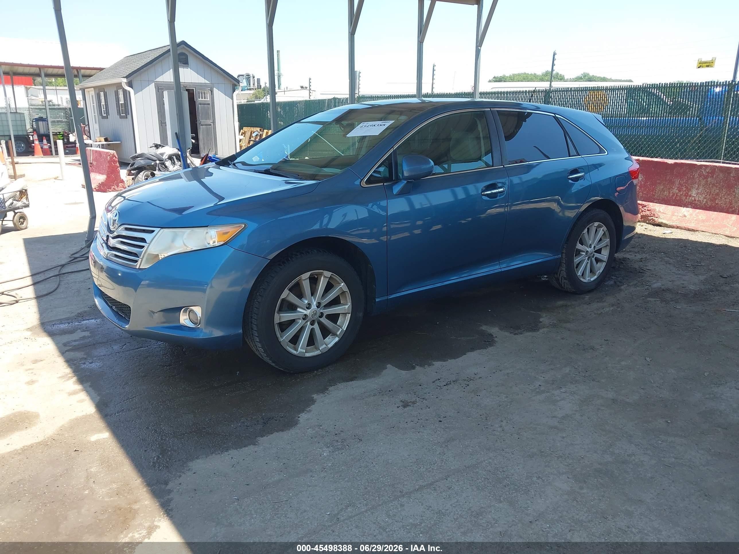 2009 Toyota Venza   Light Blue vin: 4T3BE11A79U006880