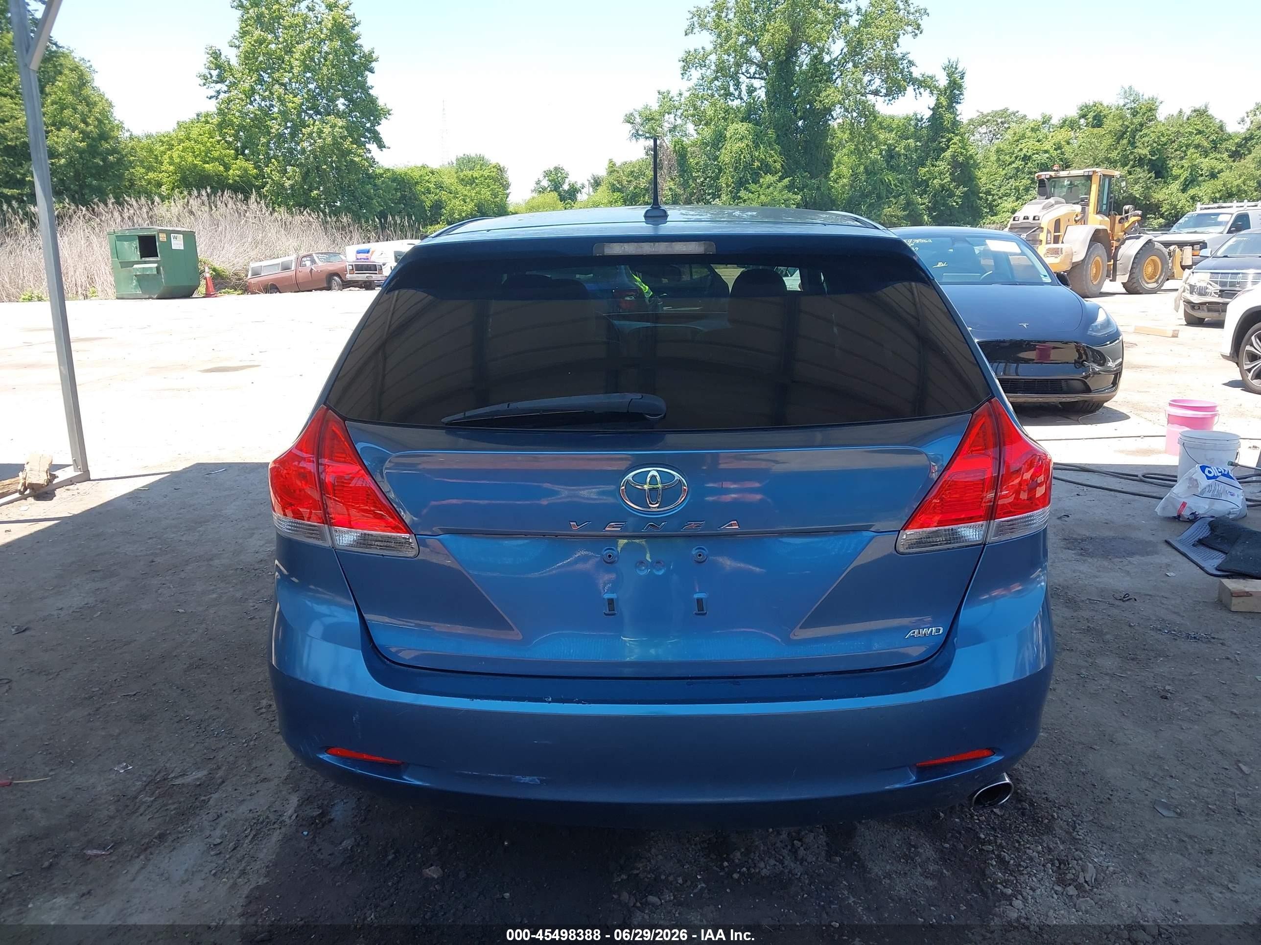 2009 Toyota Venza   Light Blue vin: 4T3BE11A79U006880