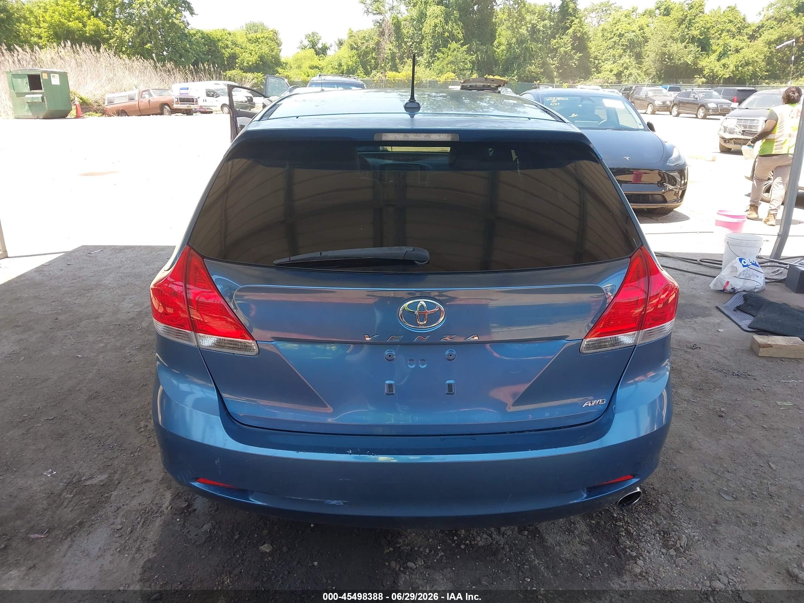 2009 Toyota Venza   Light Blue vin: 4T3BE11A79U006880