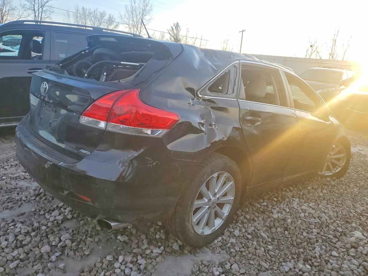 2009 Toyota Venza Black vin: 4T3BE11A89U007150