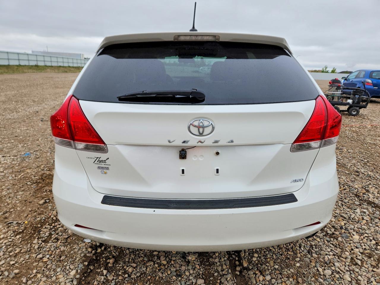 2009 Toyota Venza Awd 4cyl White vin: 4T3BE11A89U007391