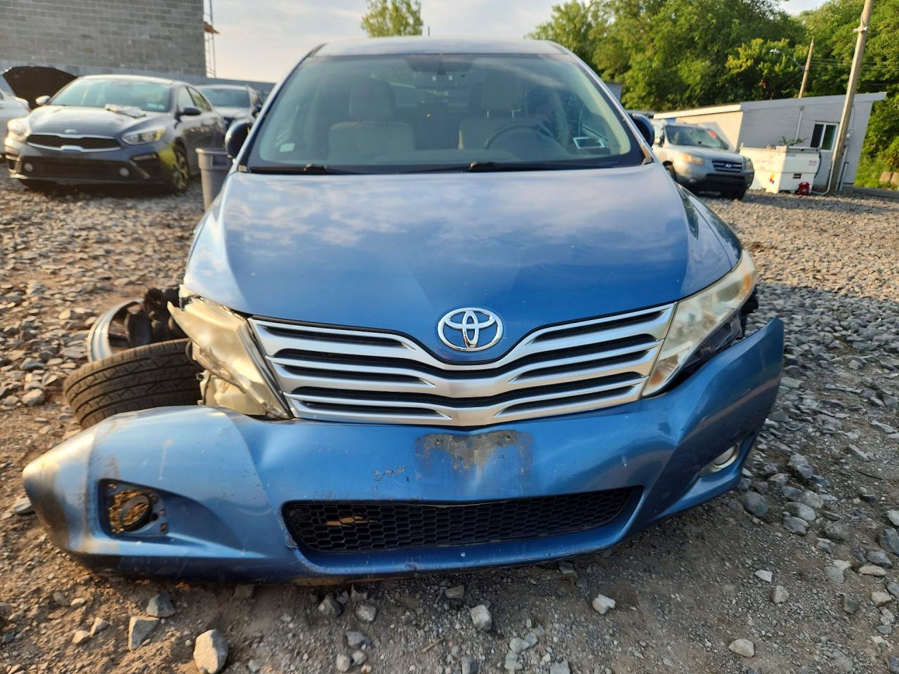 2009 Toyota Venza Awd 4cyl Blue vin: 4T3BE11A99U003799